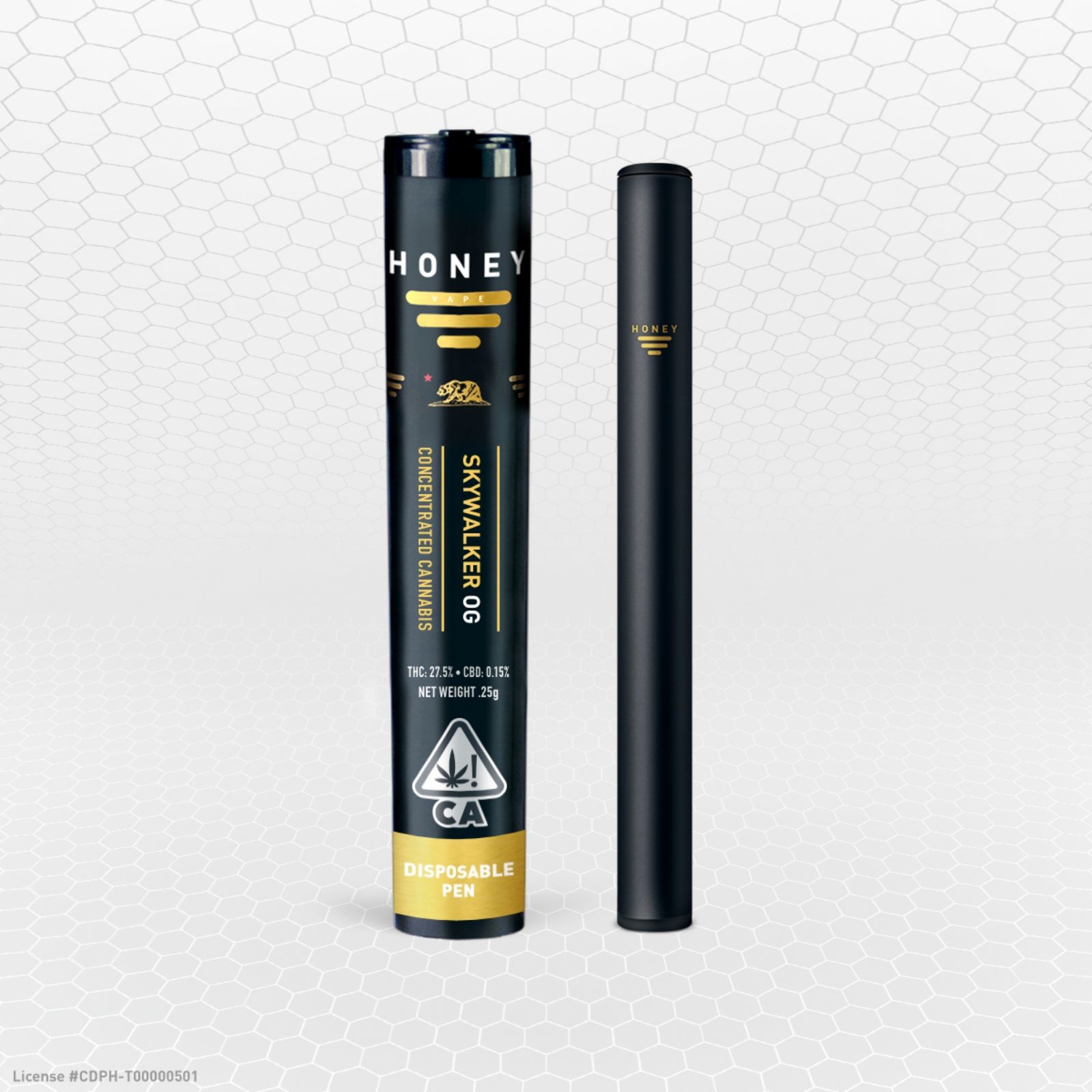 Honey® Premium Disposable Pen Skywalker Og Leafly 3021