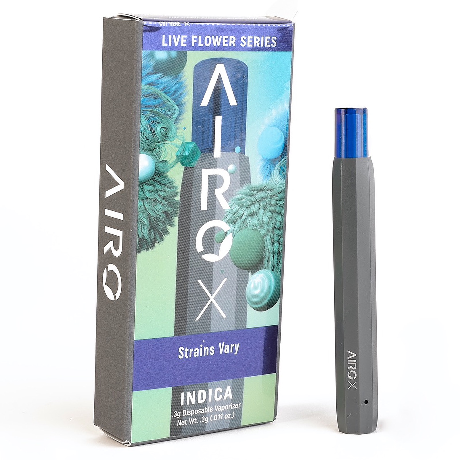 Airo Brands: Live Flower Series - Indica - AiroX - 0.3g | Leafly