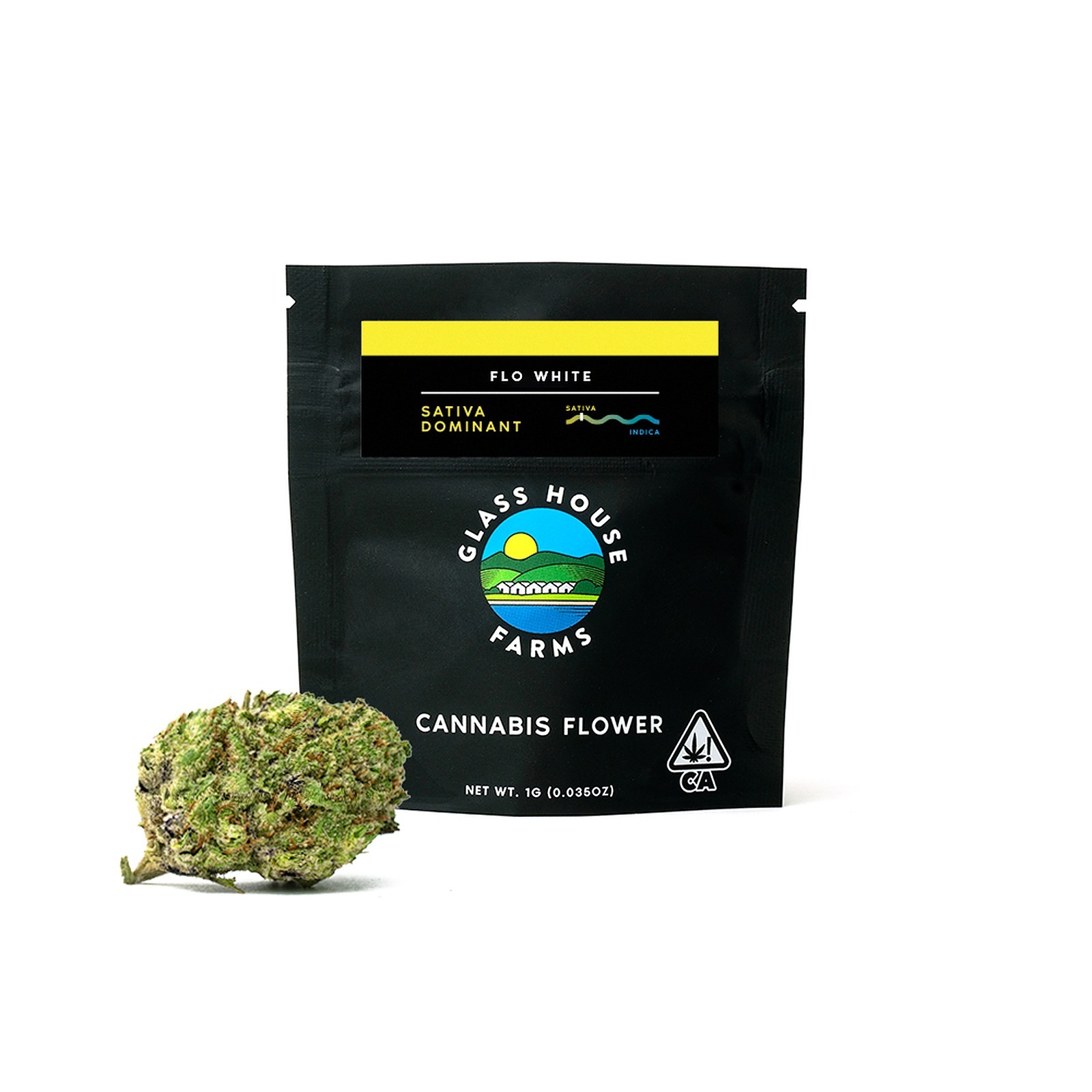 Glass House Farms Flo White [1g Bag] Leafly