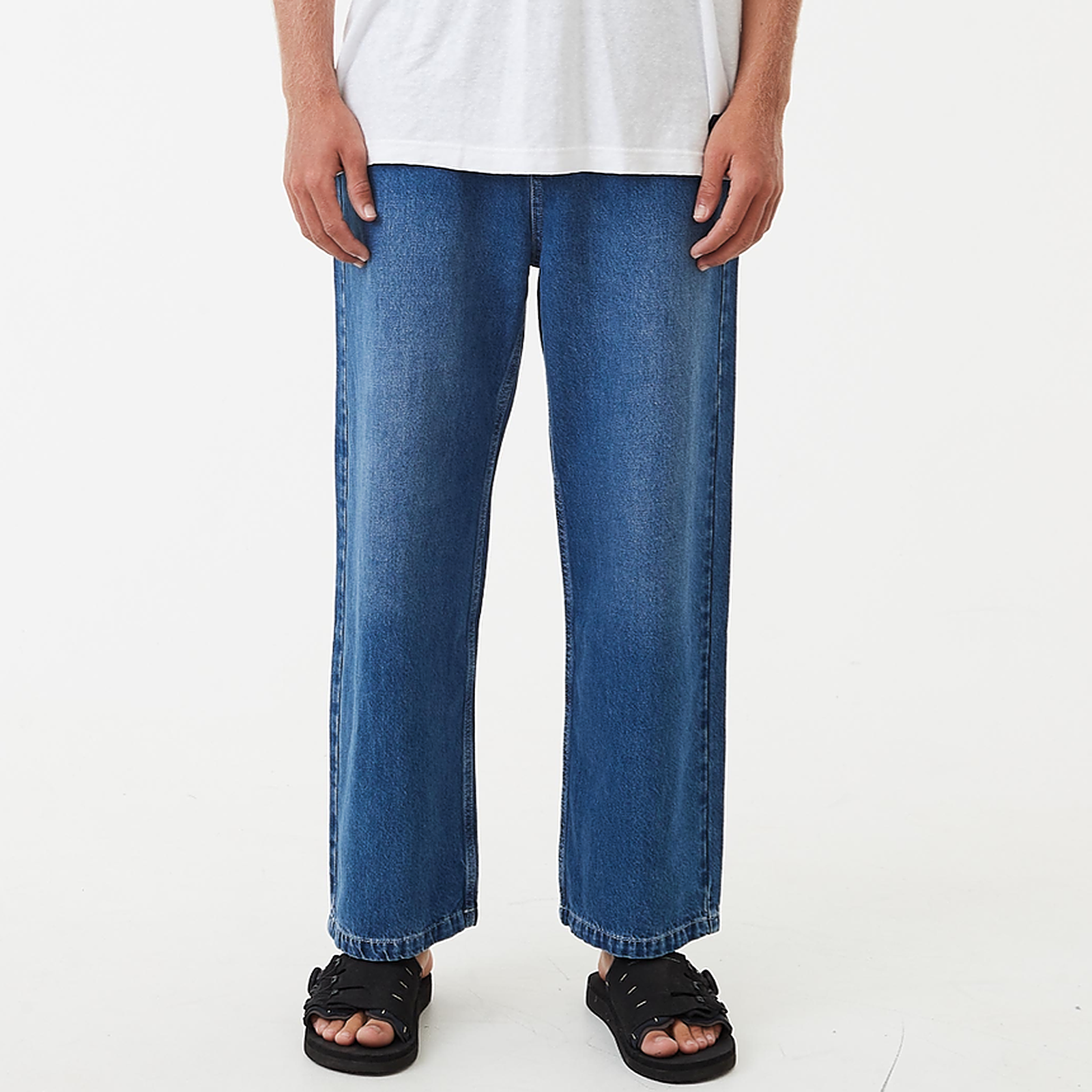 AFENDS: Afends Mens Pablo - THC Essentials - Hemp Denim Baggy