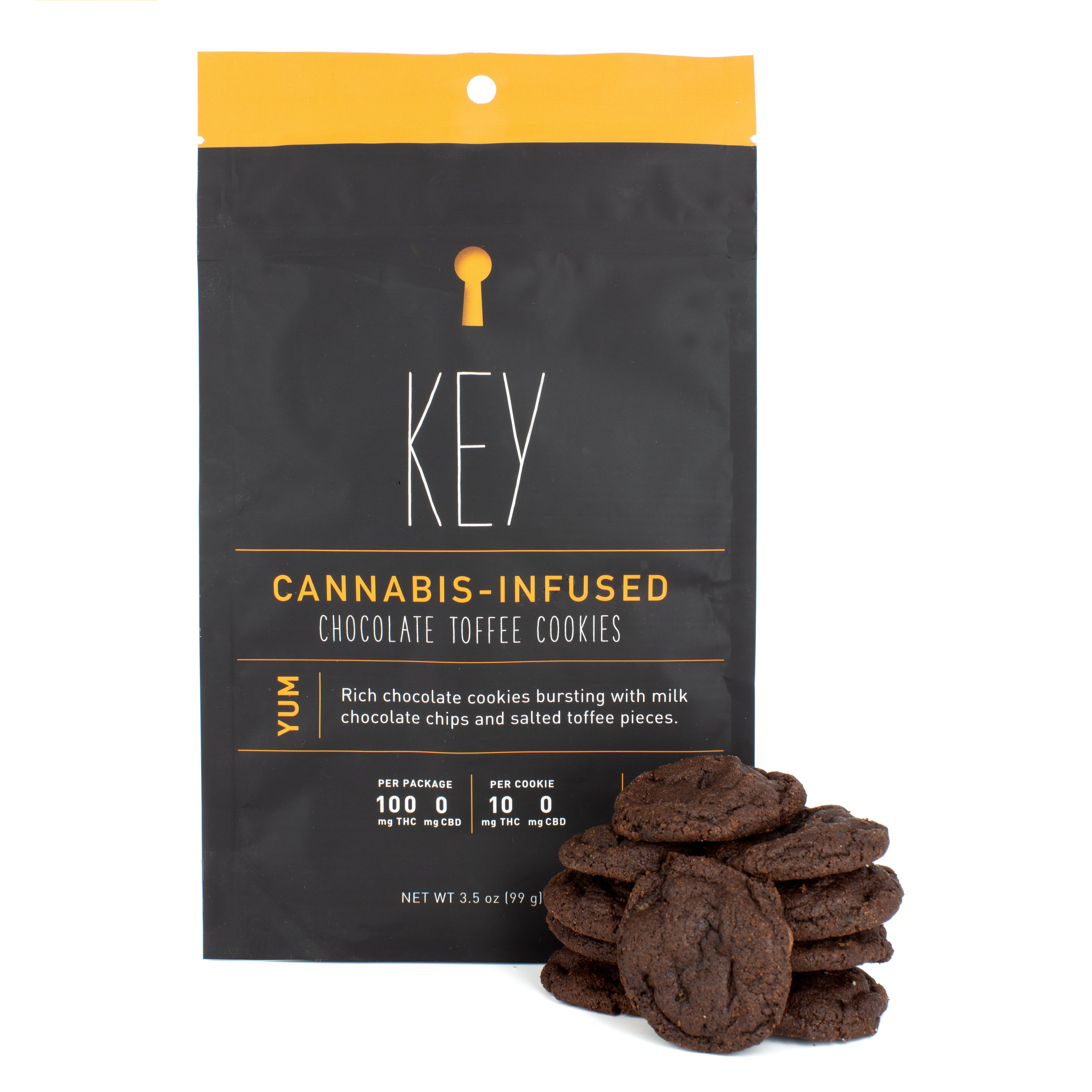 Key Chocolate Toffee Cookie Leafly