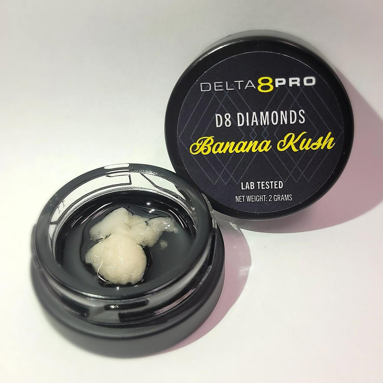 Delta 8 Pro Delta 8 THC Sauce & Diamonds 2g Banana Kush Leafly