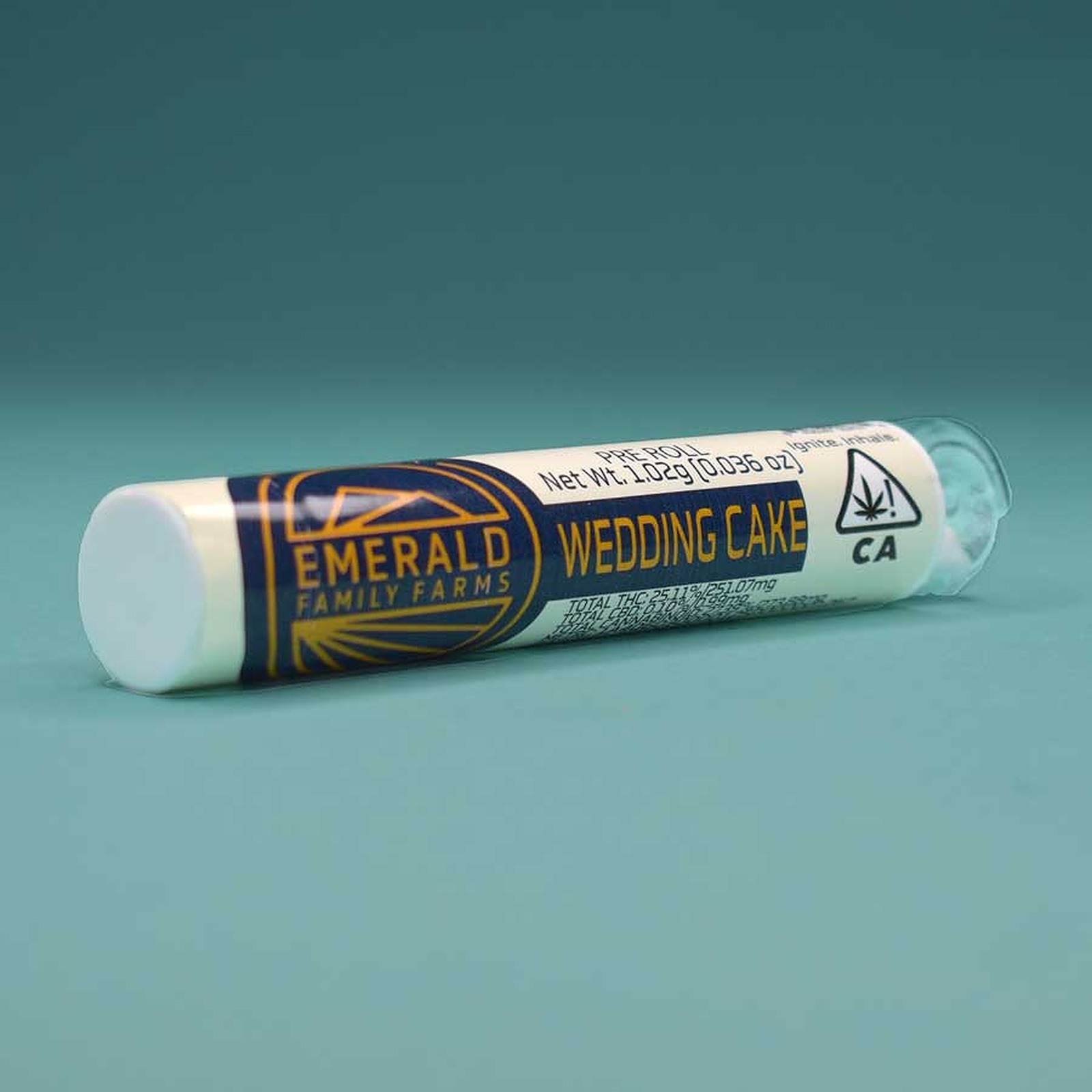 Emerald Family Farms EFF Wedding Cake PreRolls Leafly