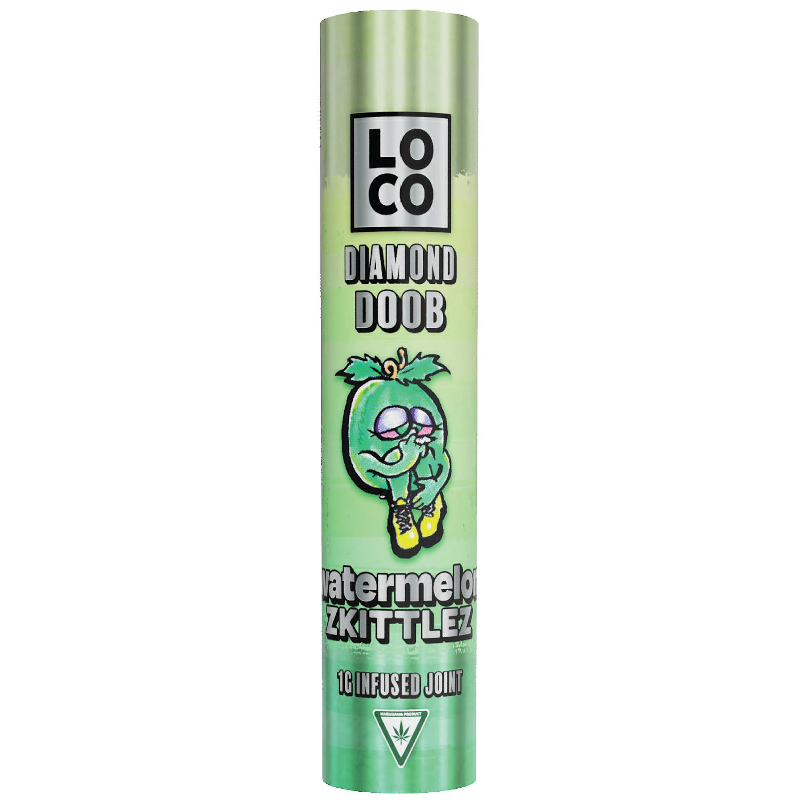 LOCO LOCO Diamond Doob Watermelon Zkittles 1G infused preroll Leafly