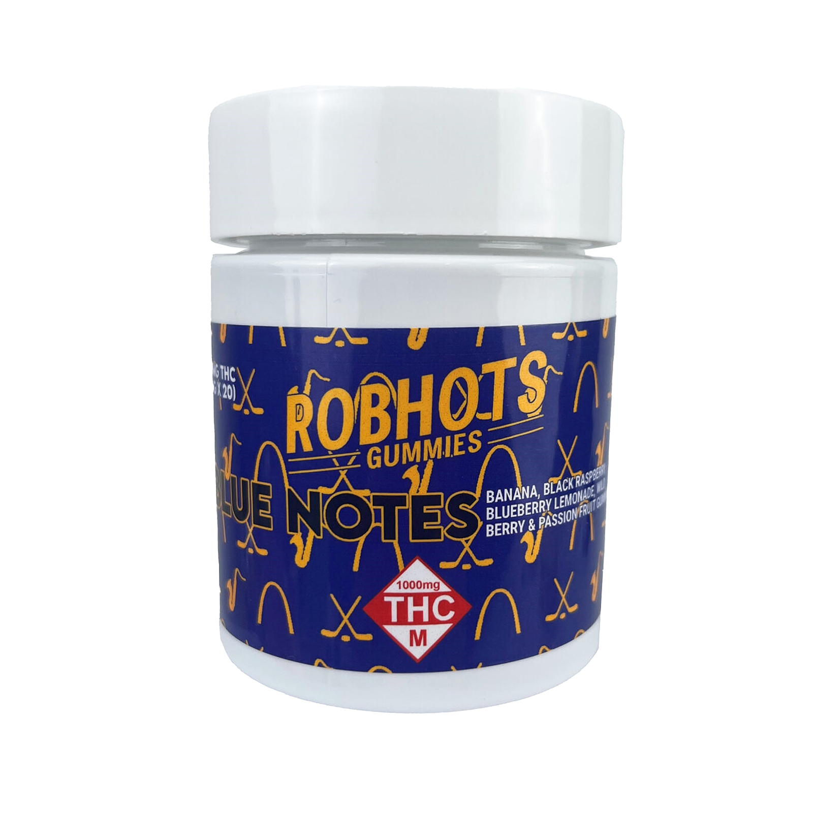 Robhots Edibles ROBHOTS Gummies Multipack 1000mg, Blue Notes Leafly