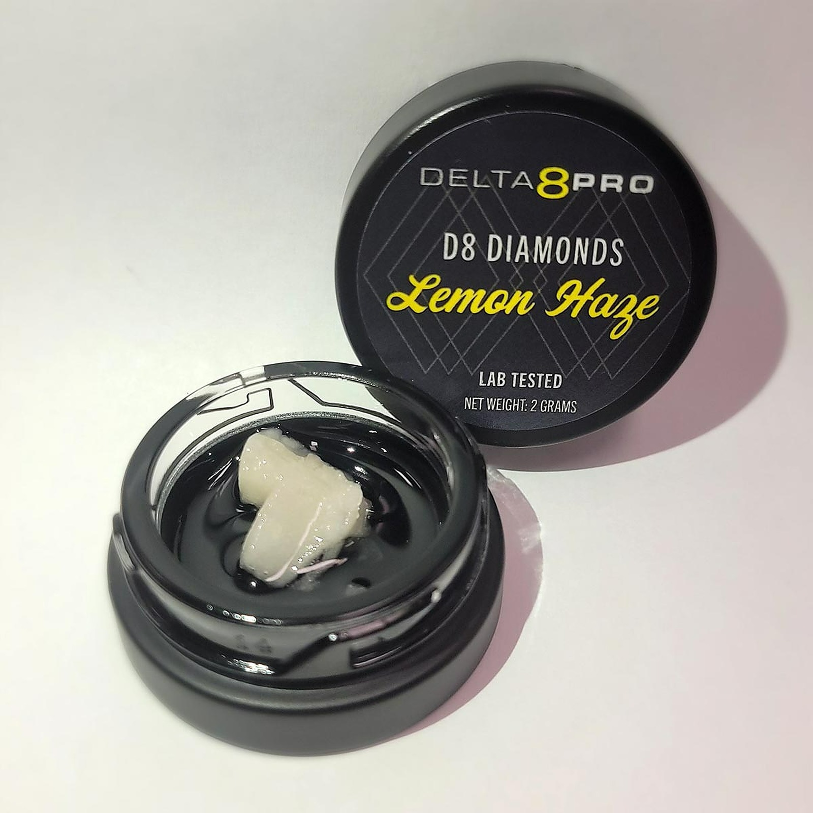 Delta 8 Pro Delta 8 THC Sauce & Diamonds 2g Lemon Haze Leafly
