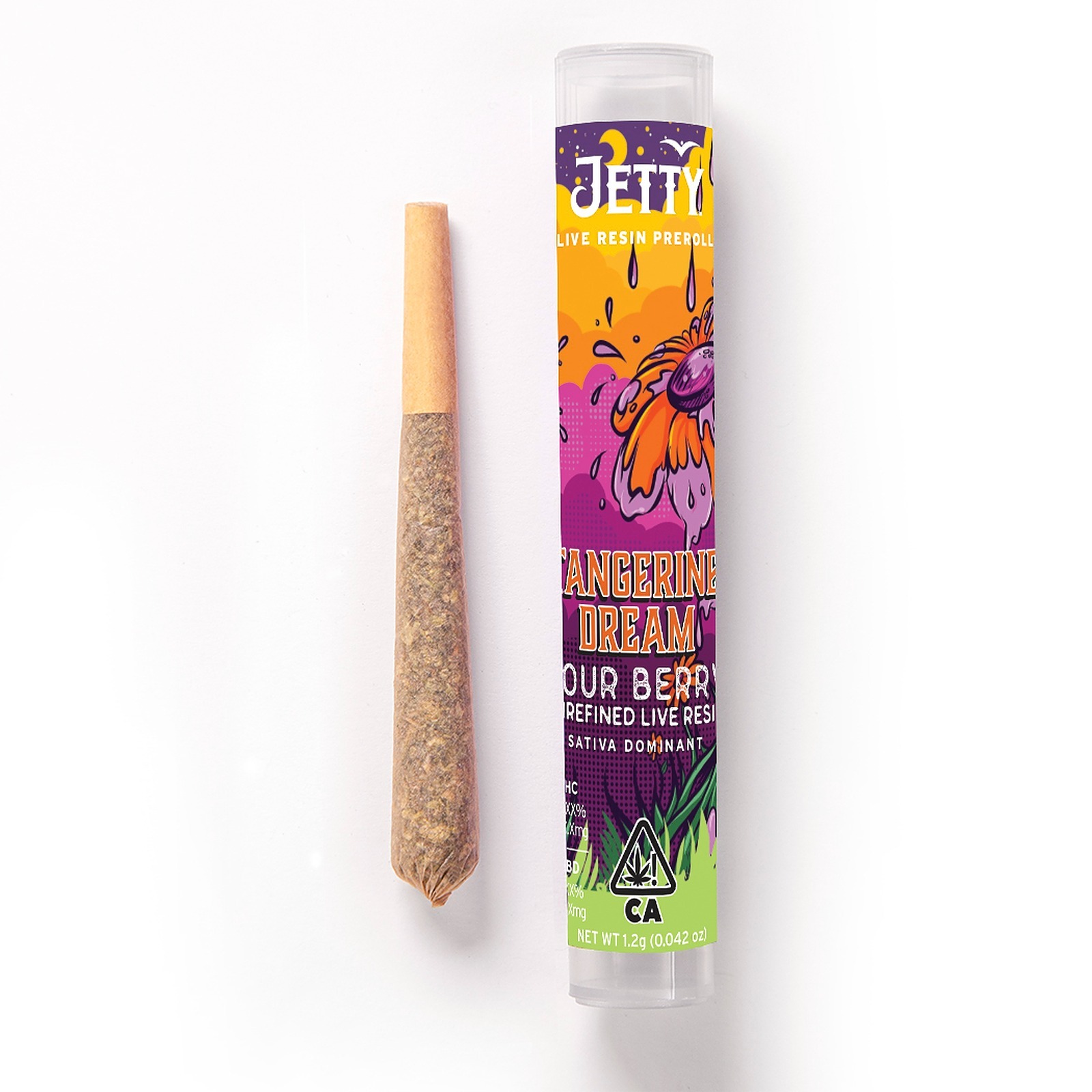 Jetty Extracts Tangerine Dream x Sour Berry UNREFINED Live Resin