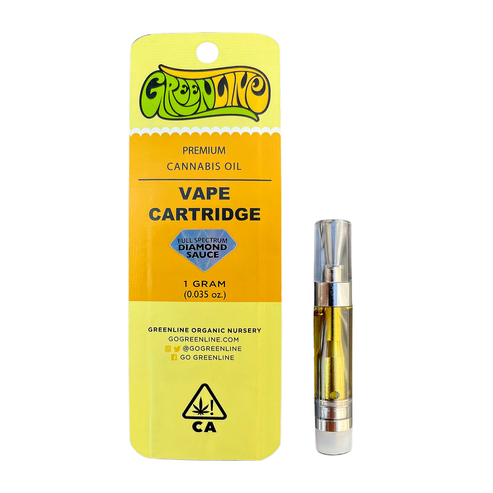 Greenline: Orange Tree 1G Cart | Leafly