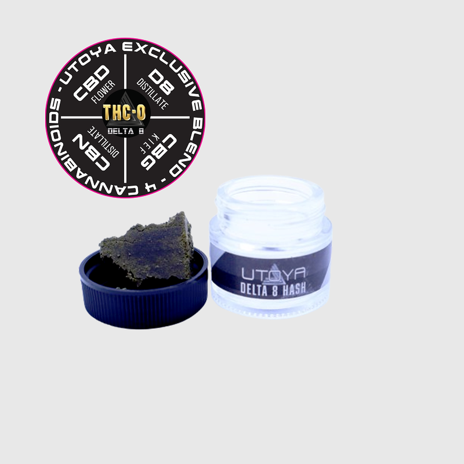 Utoya: THC-O/D8 Hash 1.5 grams and up | Leafly