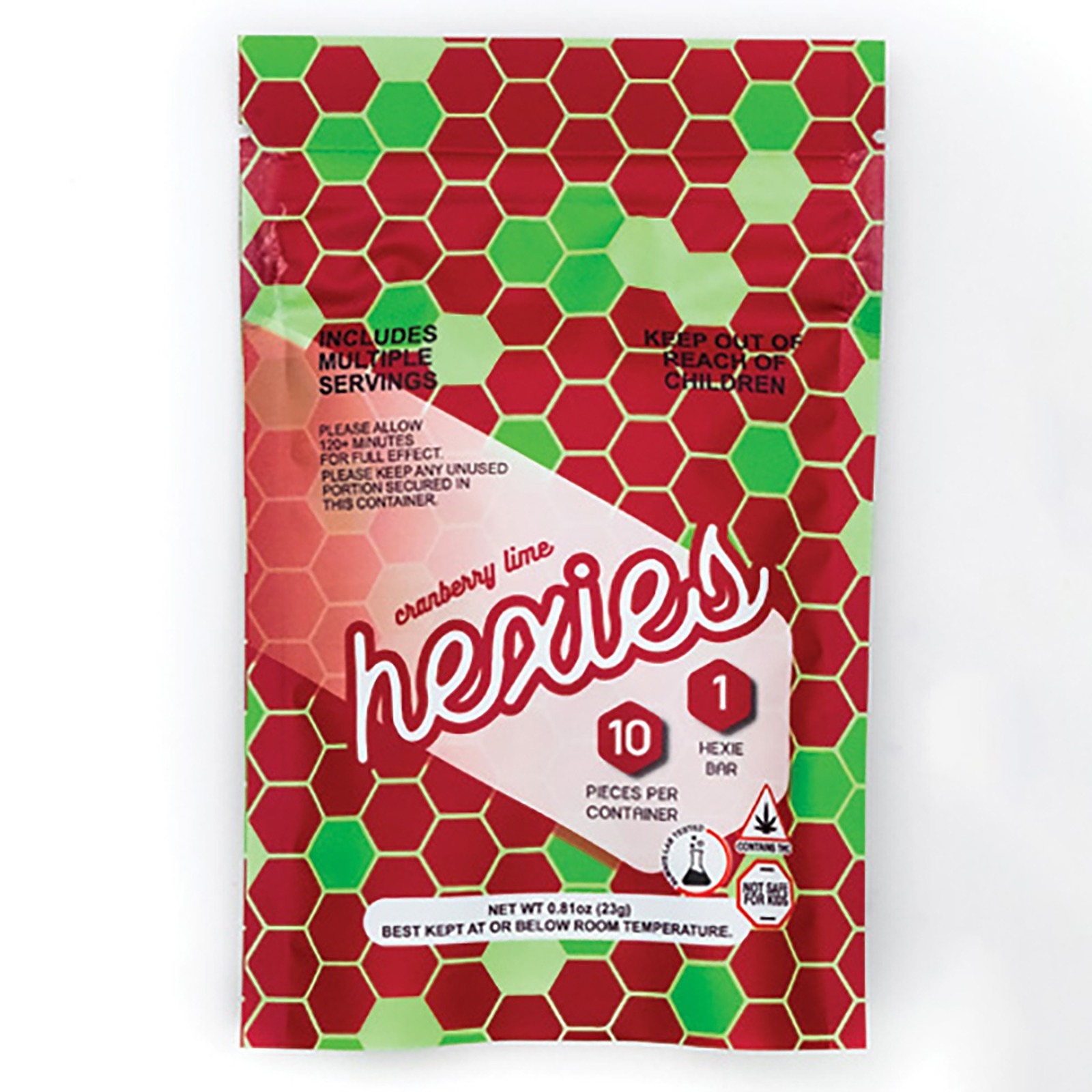 Hexies: Hexies Cranberry Lime (10 Pack) | Leafly