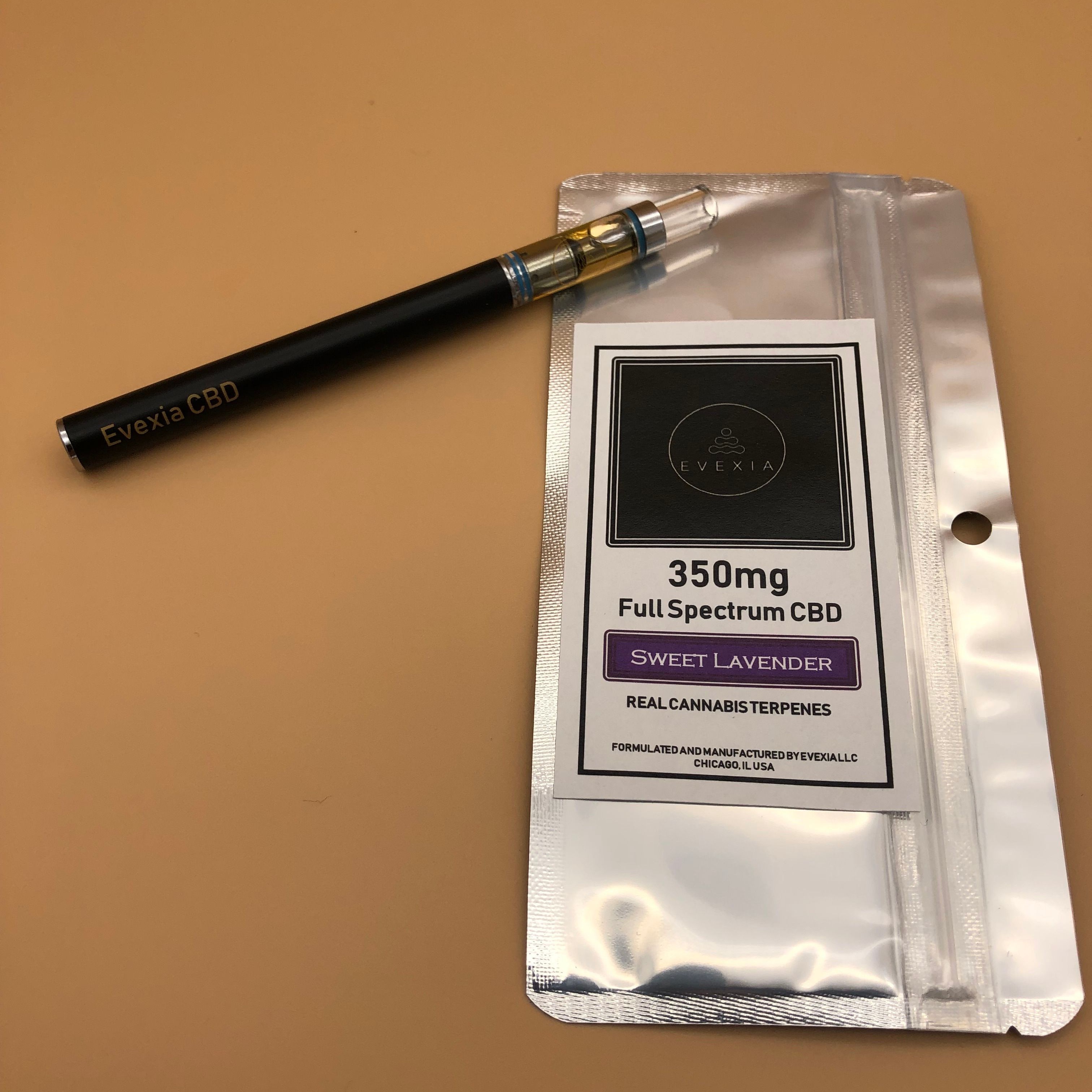 Sweet Lavender Full Spectrum Cbd Vape Pen 0 5g Leafly