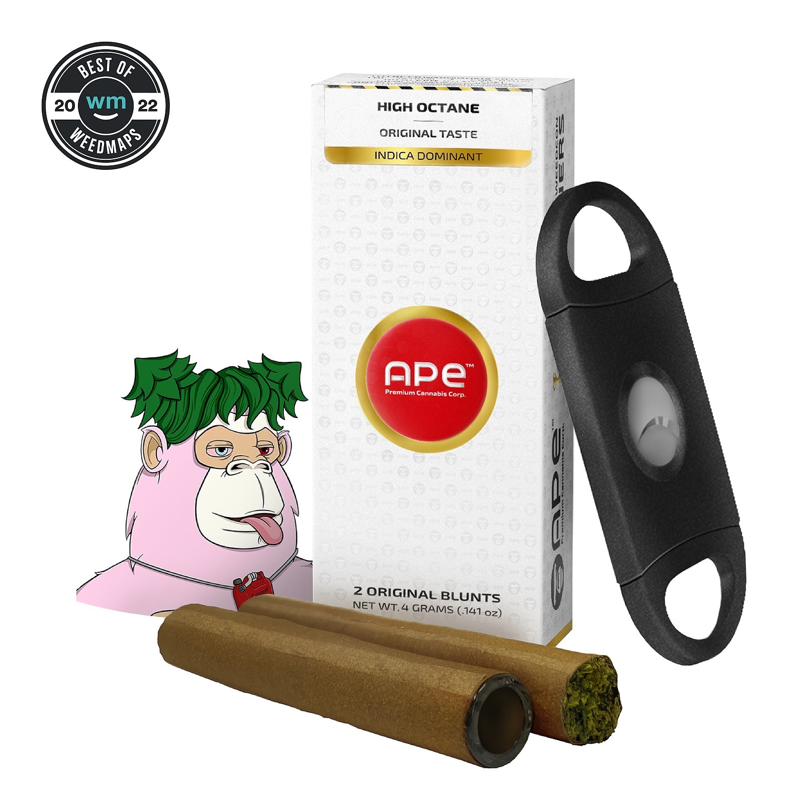 APE Premium Cannabis Corp.: HIGH OCTANE - Double Blunt 4 G | .141 Oz ...