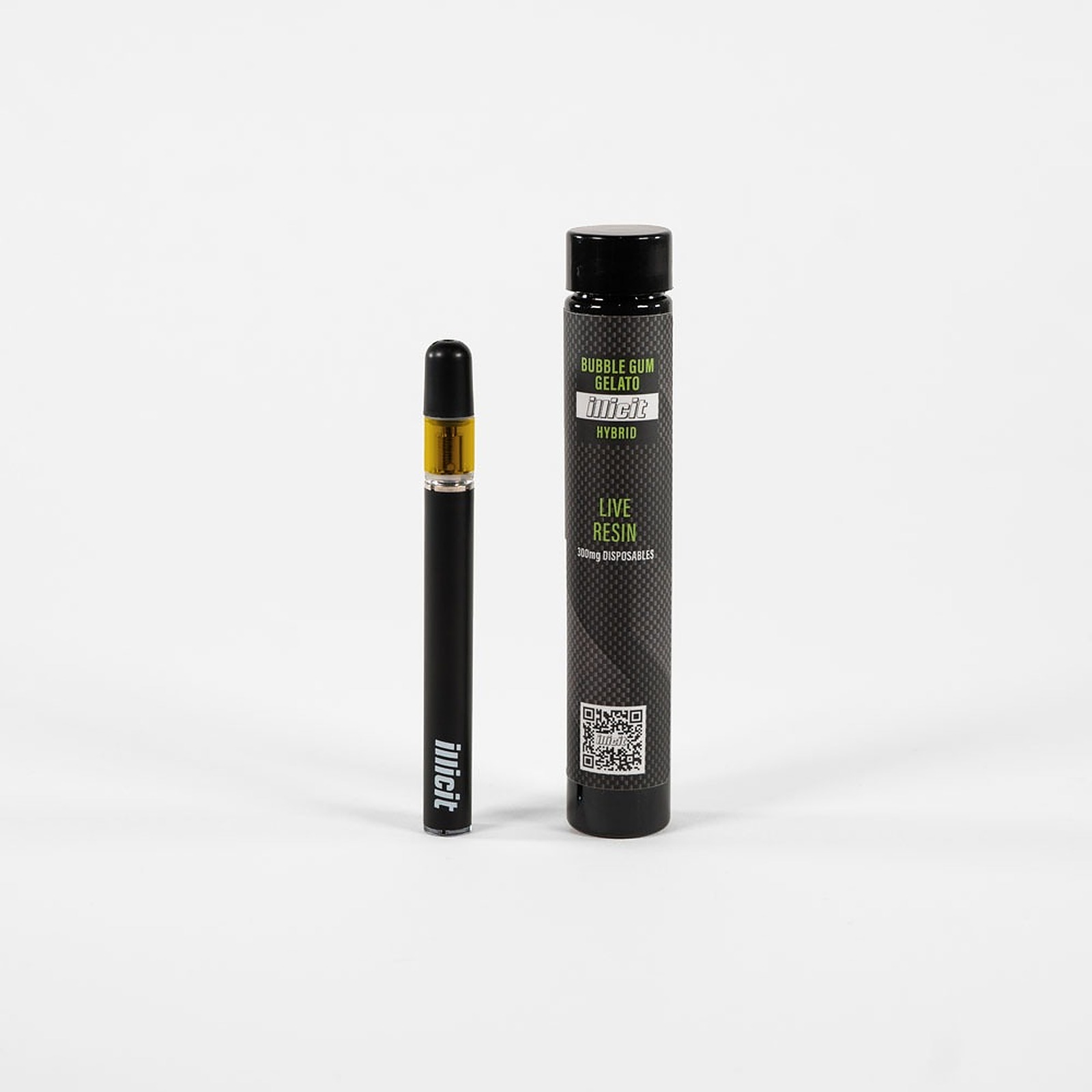 ILLICIT: Bubblegum Gelato Live Resin 300mg Disposable Vape | Leafly