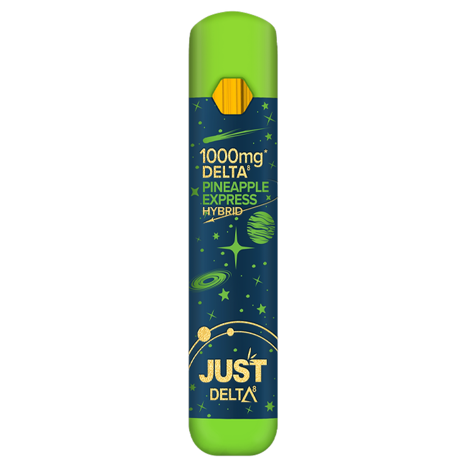 JustCBD Delta 8 Disposable Cartridge Pineapple Express 1000mg Leafly