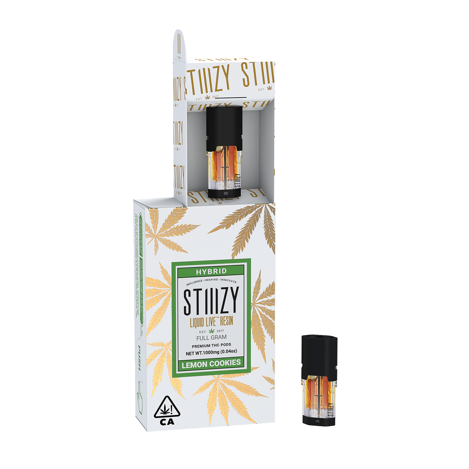 STIIIZY LEMON COOKIES LIVE RESIN POD 1G Leafly