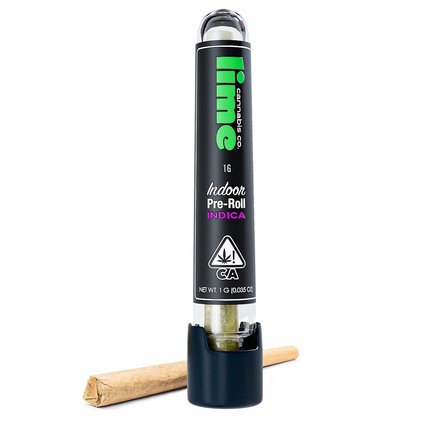 Lime Indica 1 0g Pre Roll Premium Blend Leafly