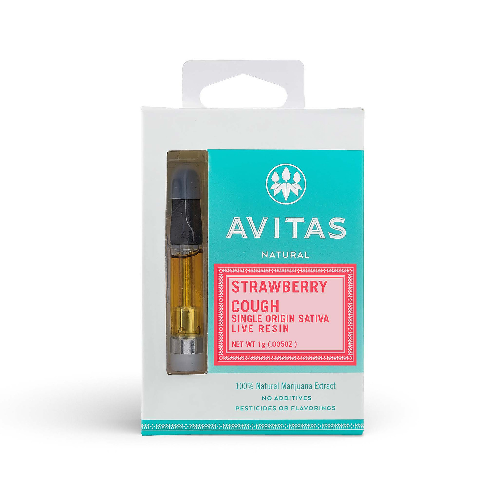 Avitas Strawberry Cough Live Resin Cartridge 1g Leafly