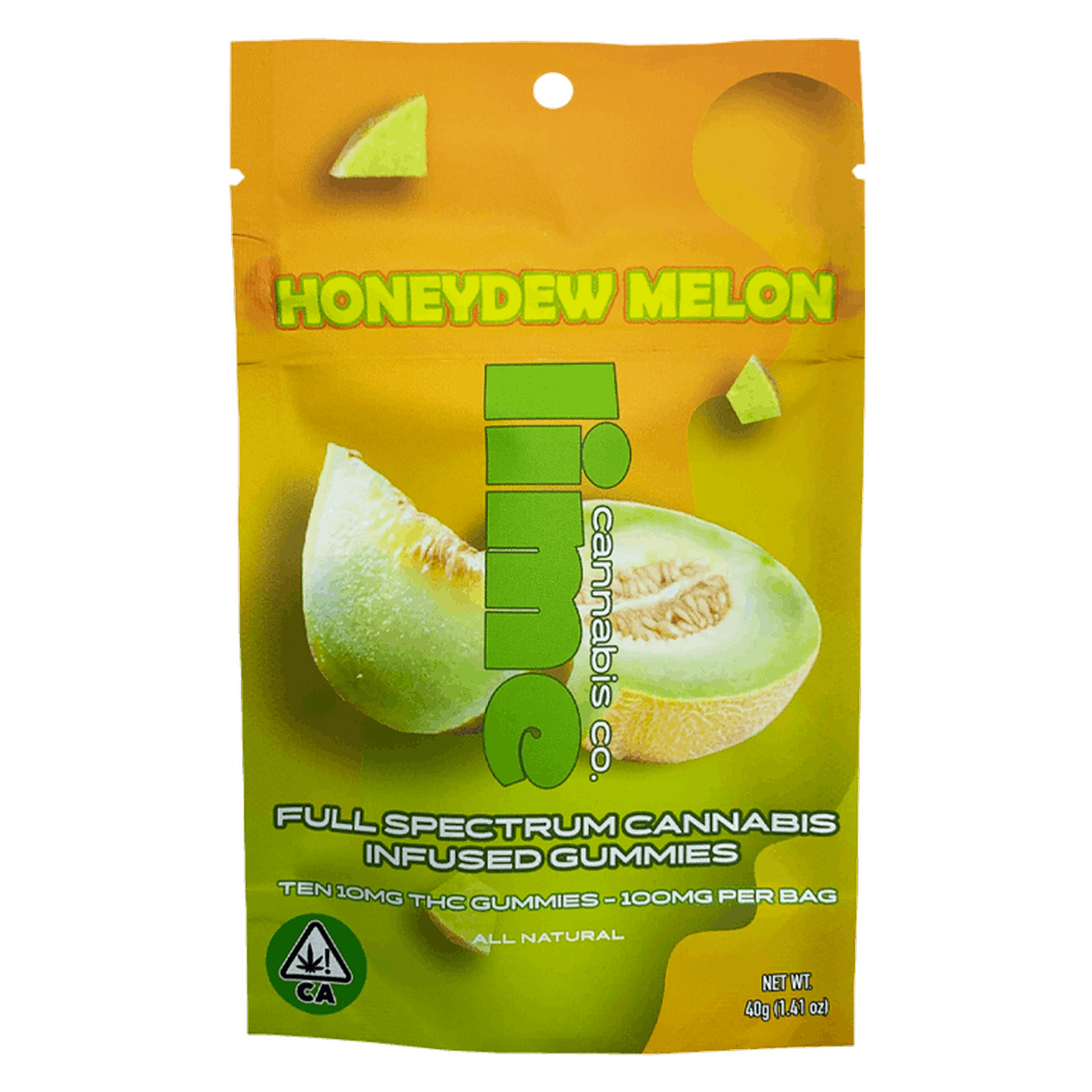 Lime 100mg Gummies Honeydew Melon Leafly