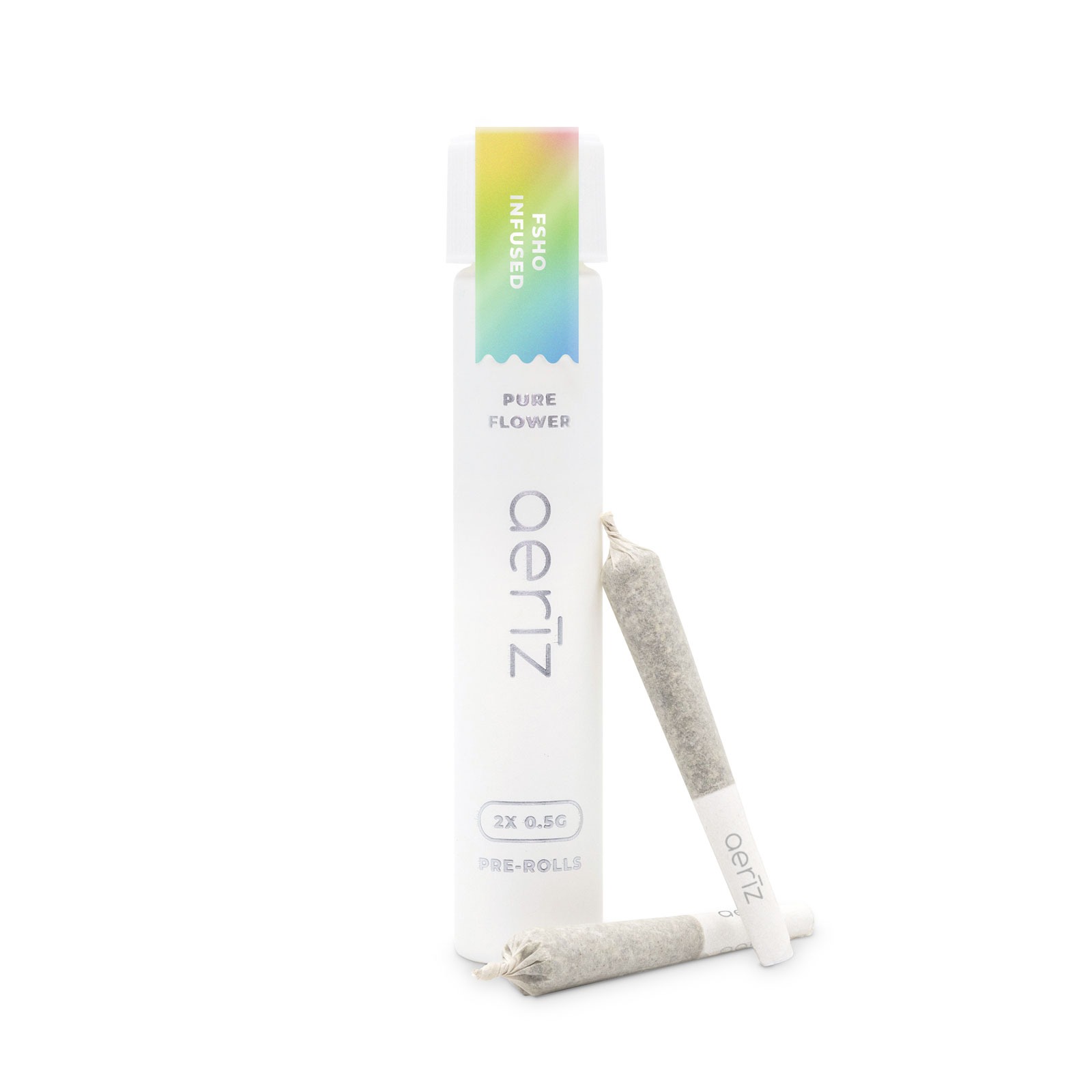 Aeriz Wedding Cake 2 x .5g FSHO Infused Prerolls Pack (Indica/Hybrid