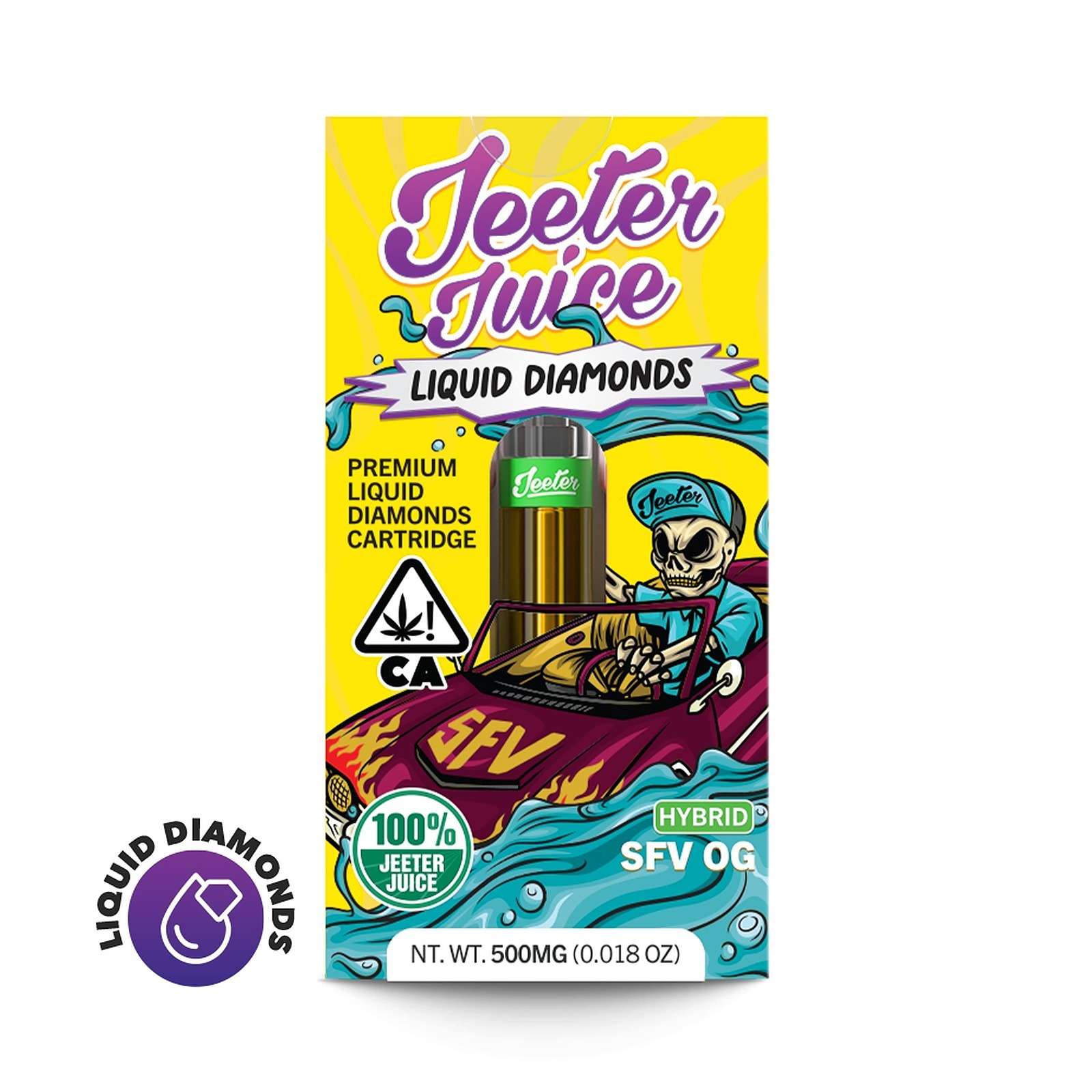 Jeeter SFV OG Jeeter Juice Liquid Diamonds Cartridge Leafly