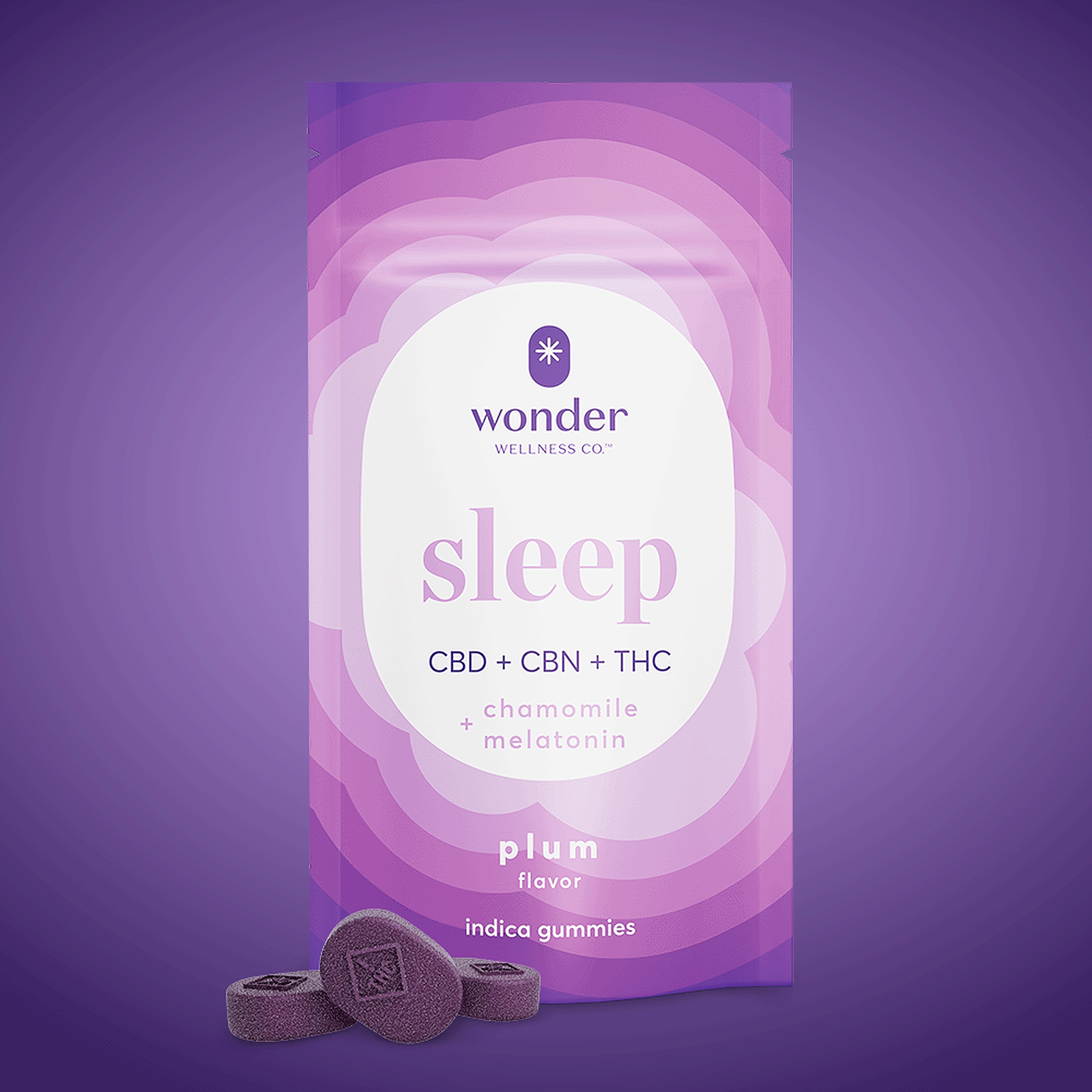 *Wonder Wellness Co.: *Wonder | Sleep 1:1:1 Plum Gummies [20pk] | Leafly
