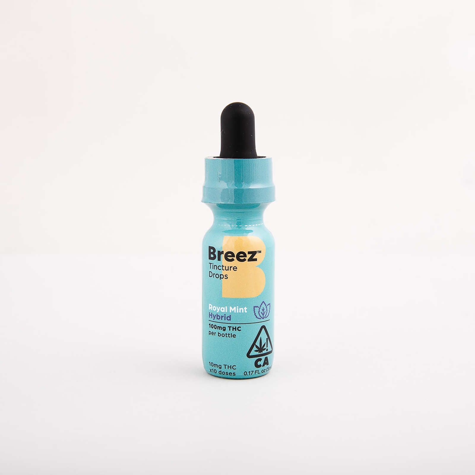 Breez: 1000mg Royal Mint Hybrid Tincture Drops - Breez