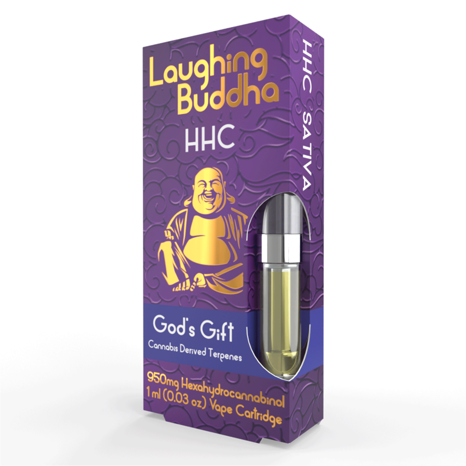 Laughing Buddha Laughing Buddha HHC 1ml vape cartridge God's Gift