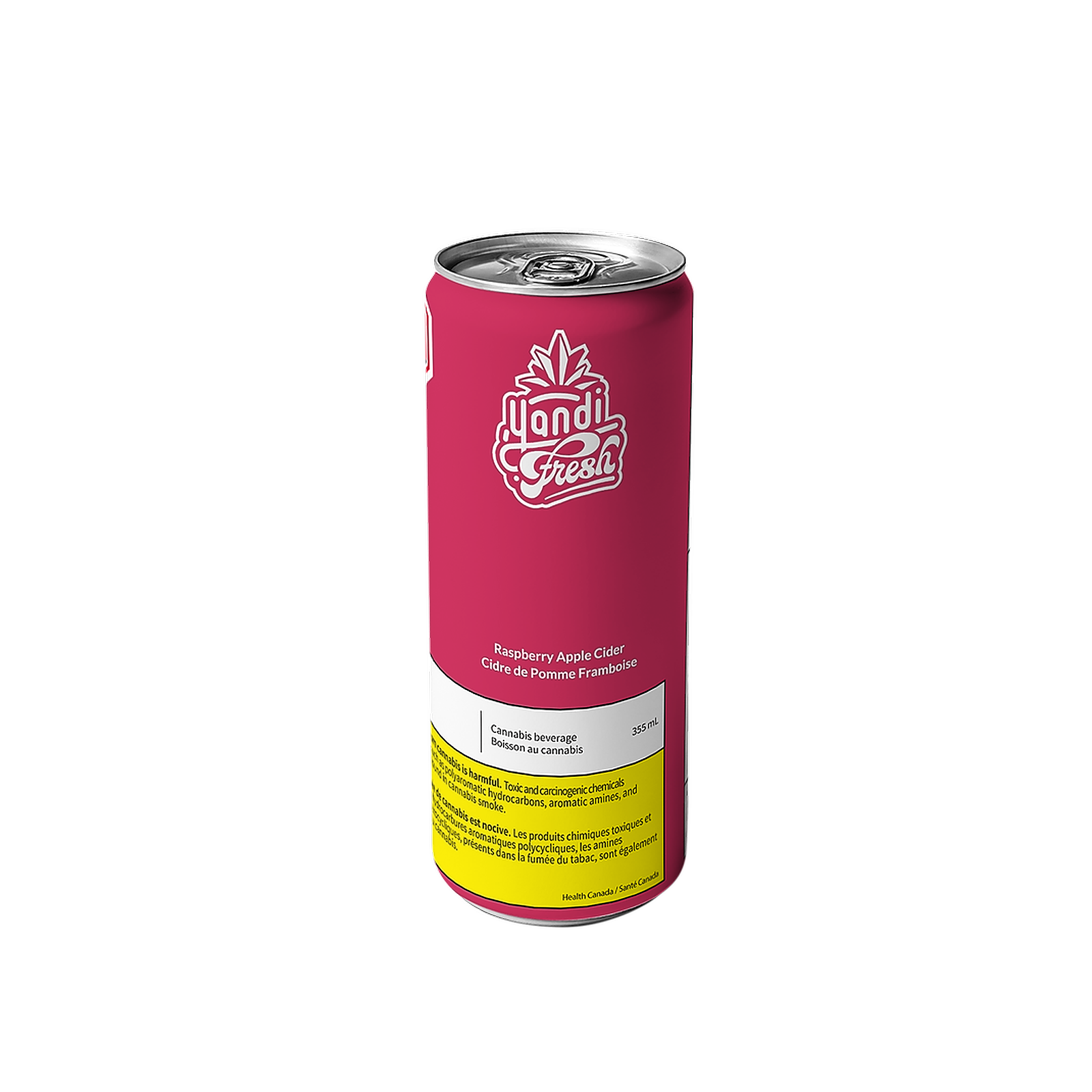 Province Brands | Yandi Fresh Raspberry Apple Cider | 355ml