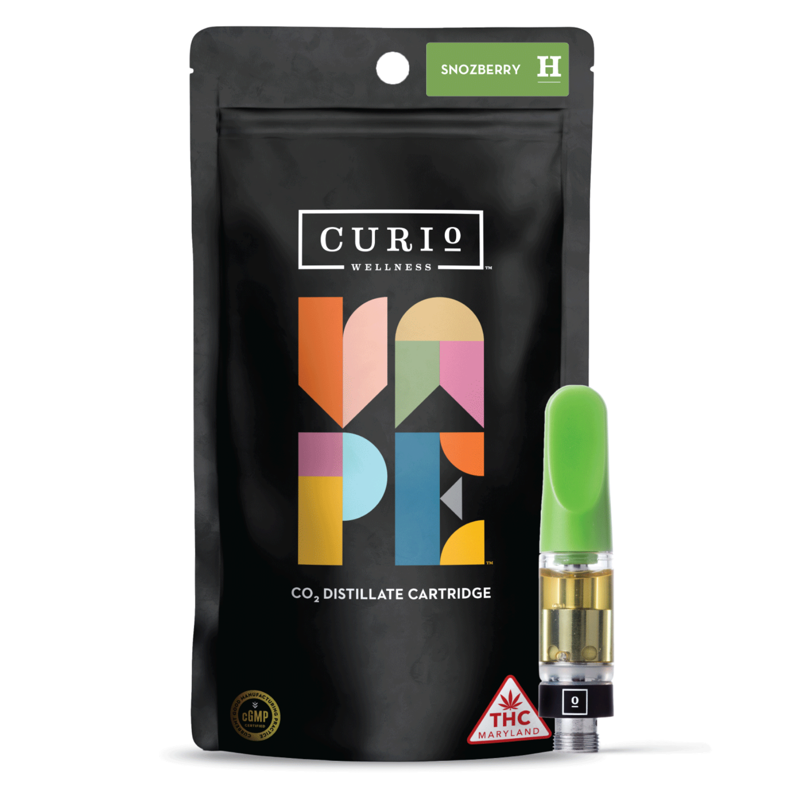 Curio Wellness: Snozberry Vape Cartridge [1g] | Leafly