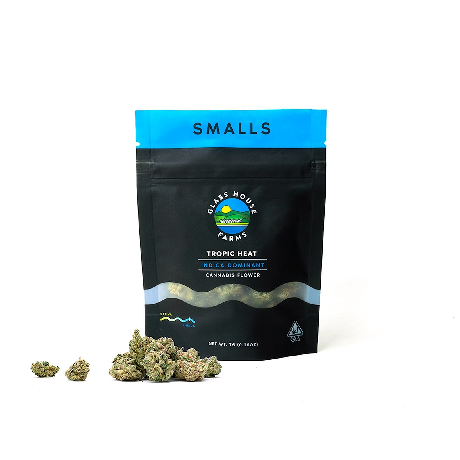 Glass House Farms Tropic Heat [7g Smalls] Leafly