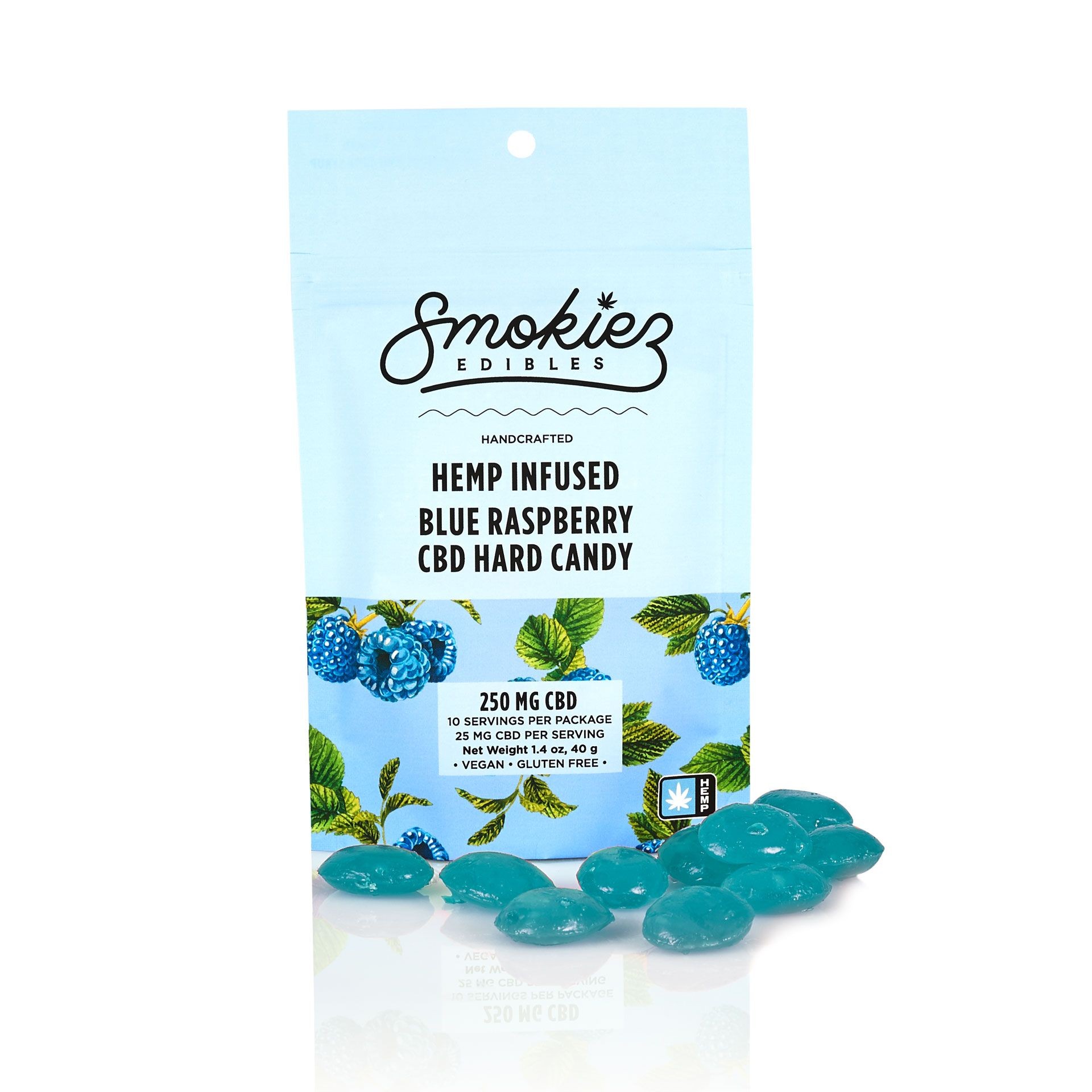 Blue Raspberry Hard Candy