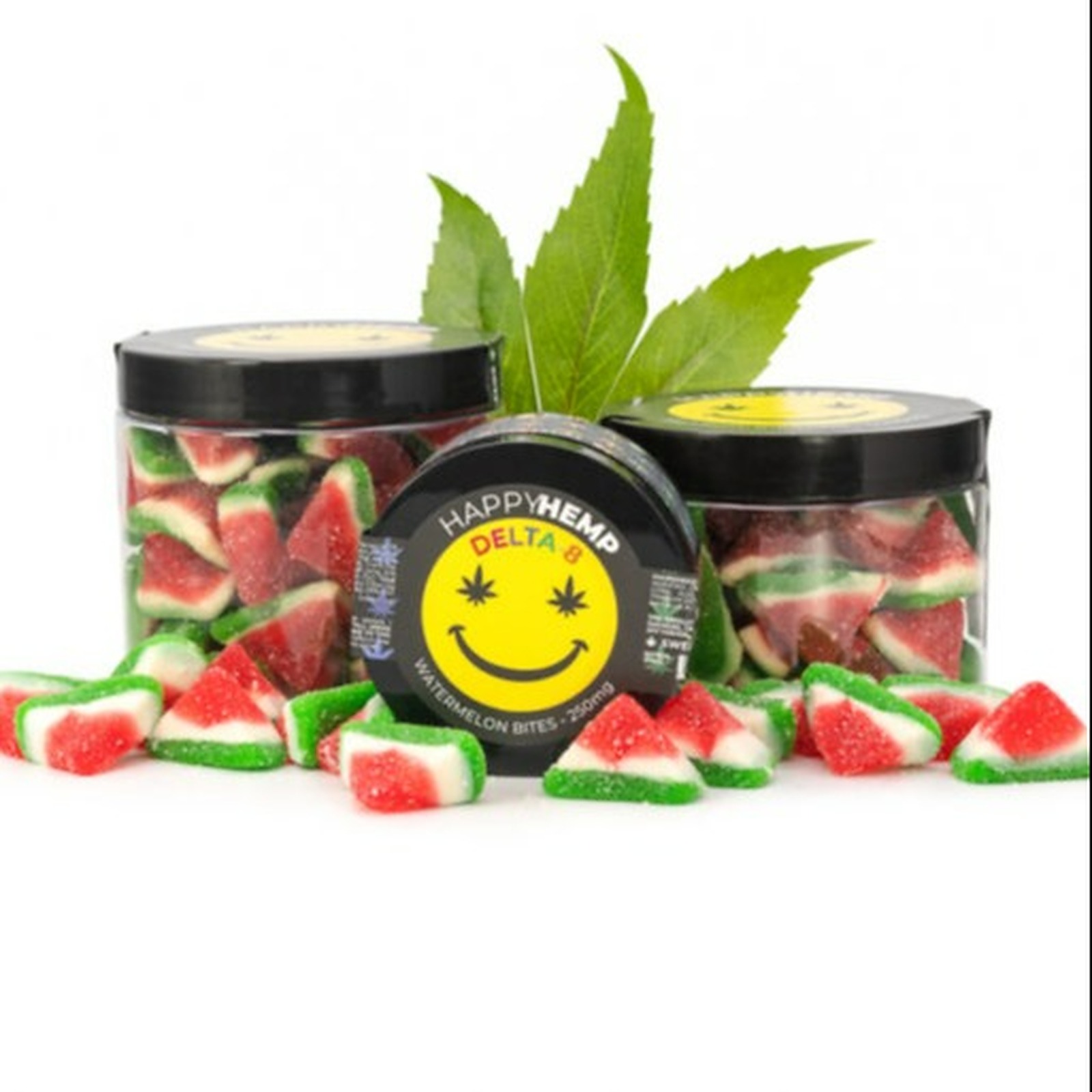 Happy Hemp: Delta 8 Watermelon Gummies | Leafly