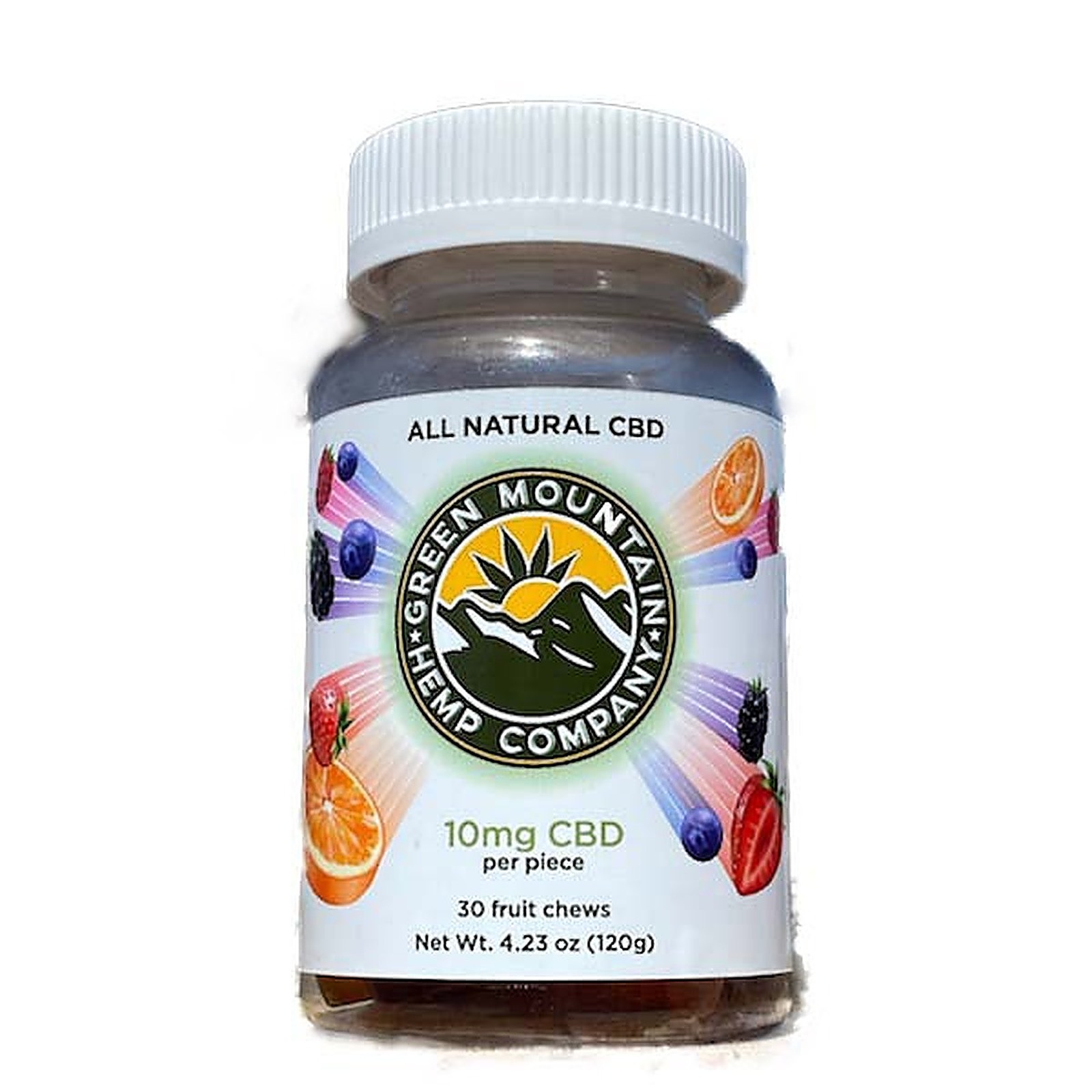 Green Mountain Hemp Company CBD Fruit Chews Leafly