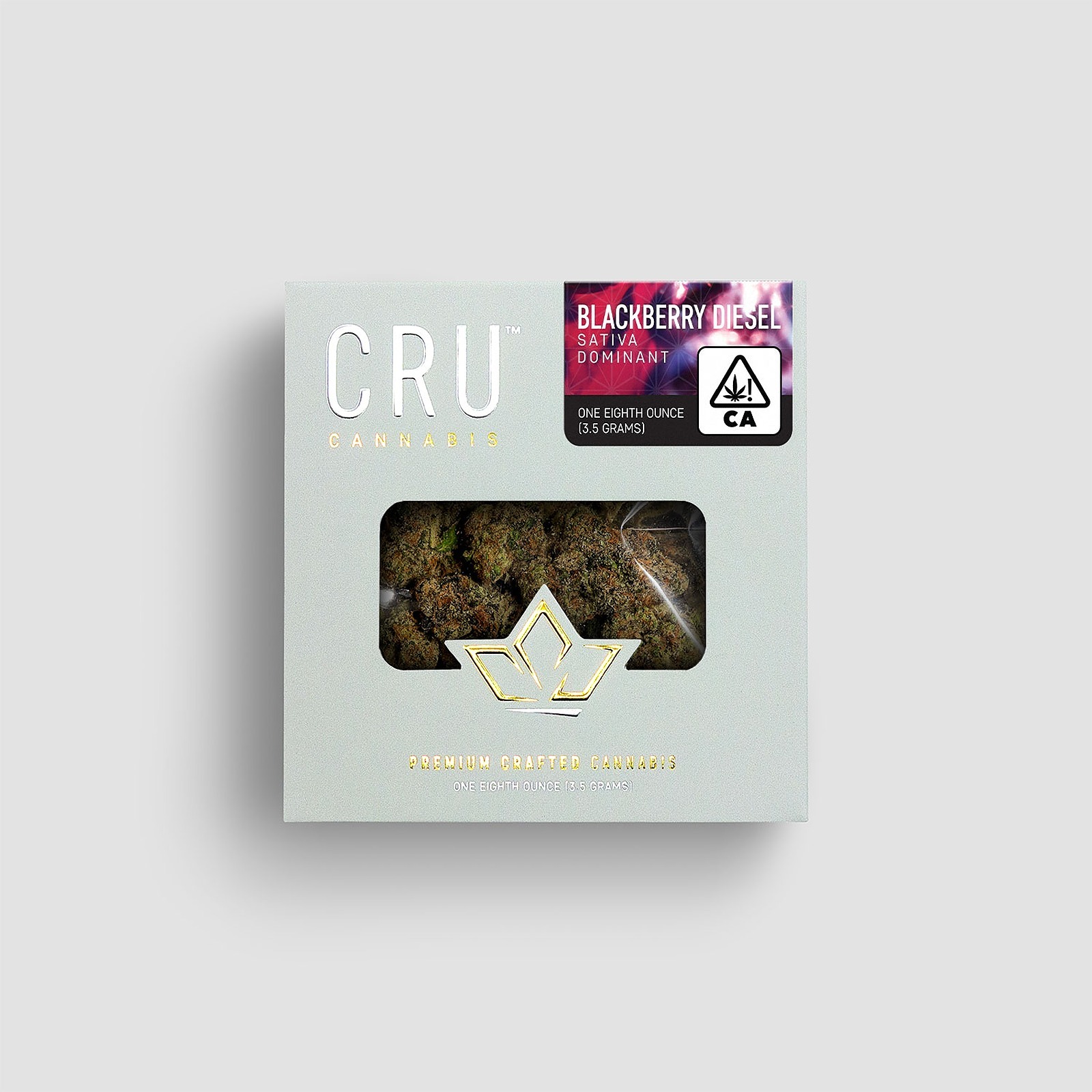 CRU Cannabis Blackberry Diesel (3.5 Grams) Leafly