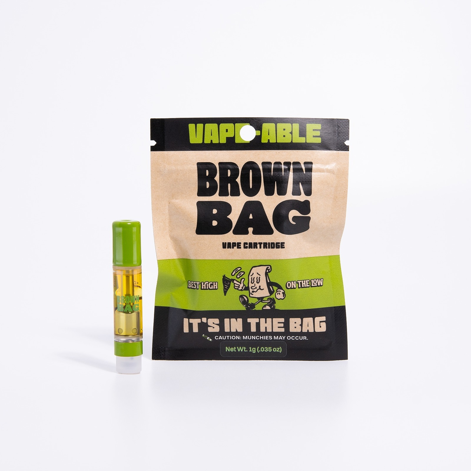 Canamo Concentrates Lime Haze Brown Bag Distillate Vape 1000mg Leafly