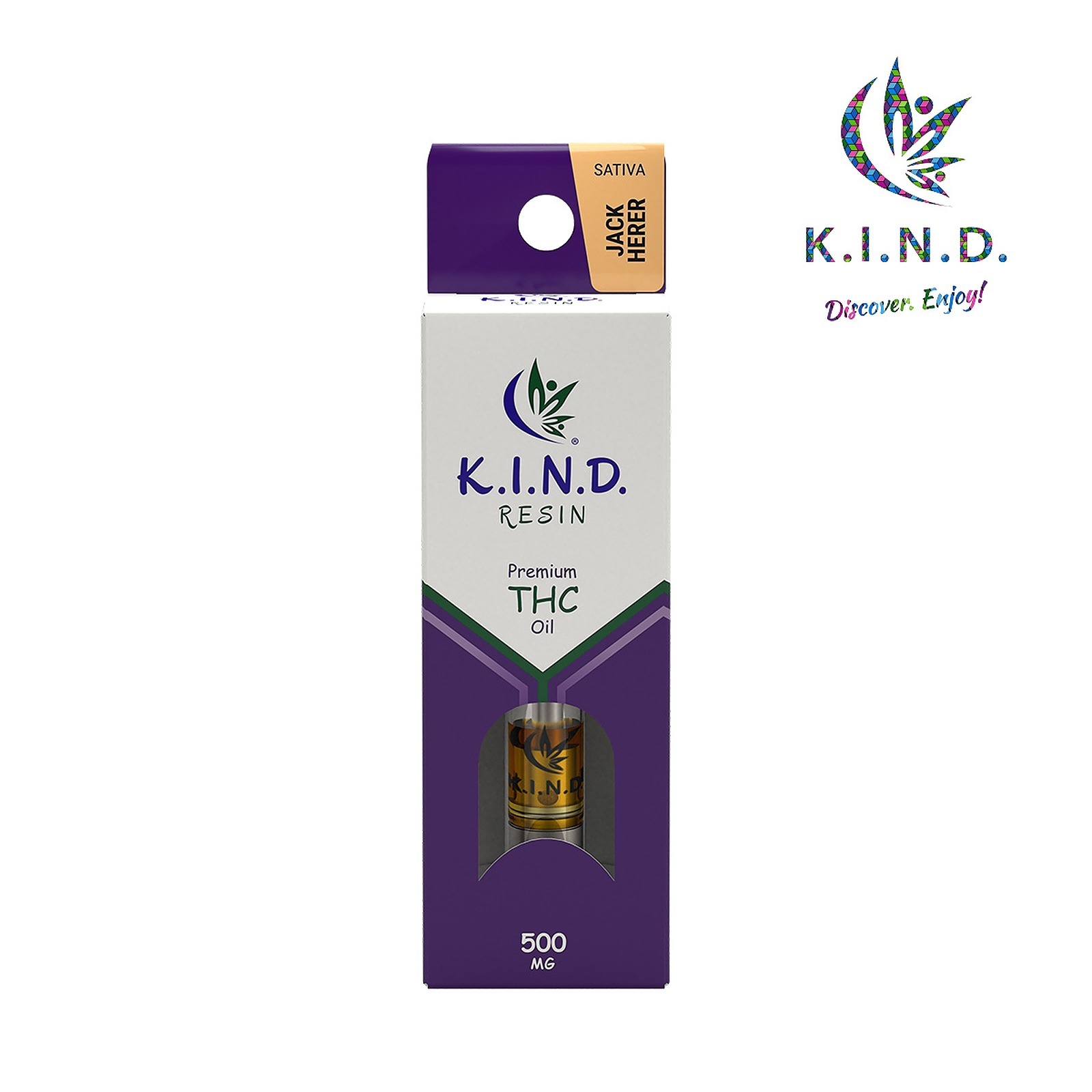 K.I.N.D. Concentrates: K.I.N.D. Resin FS Jack Herer Cartridge