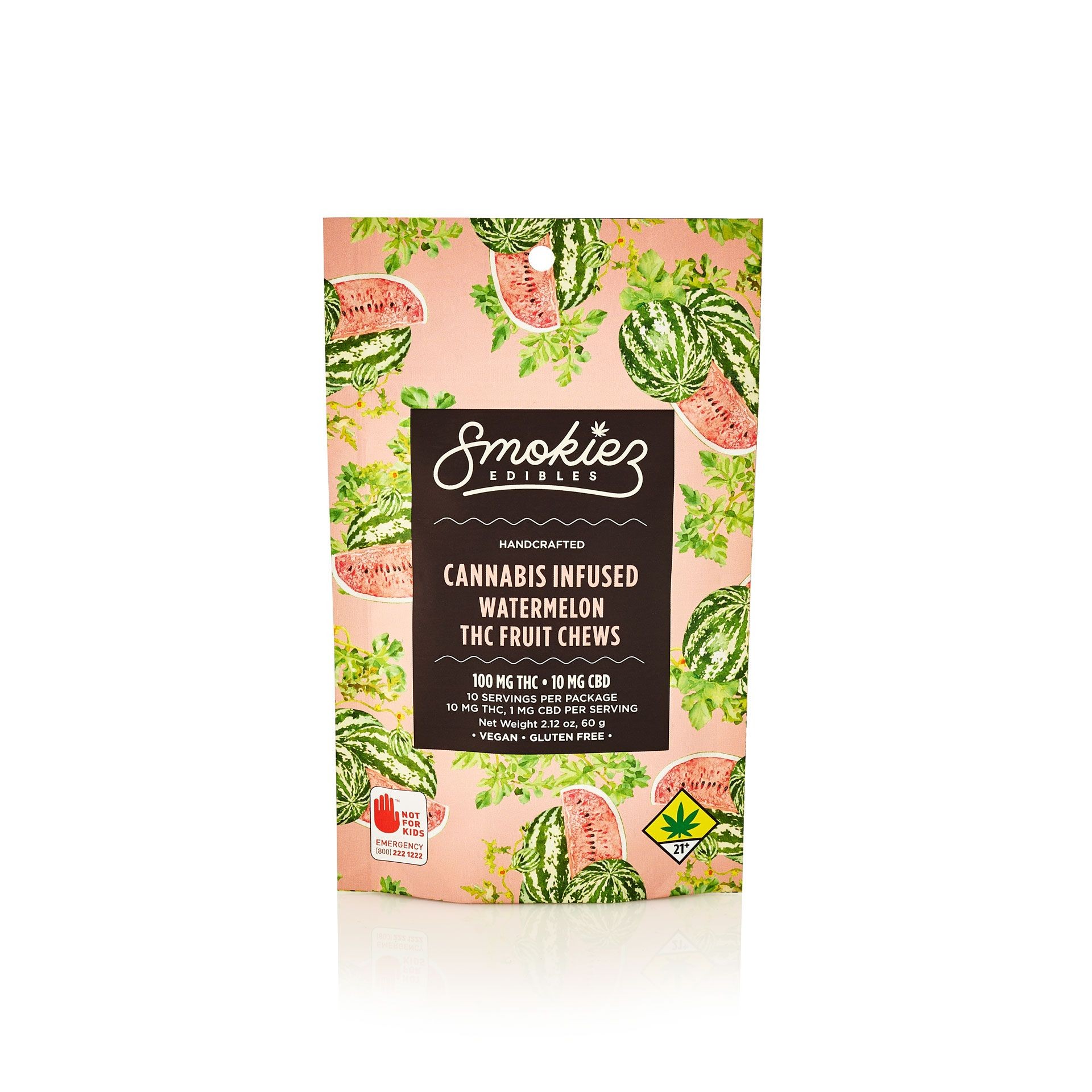 Smokiez Edibles: > Fruit Chews > > Sweet Watermelon >