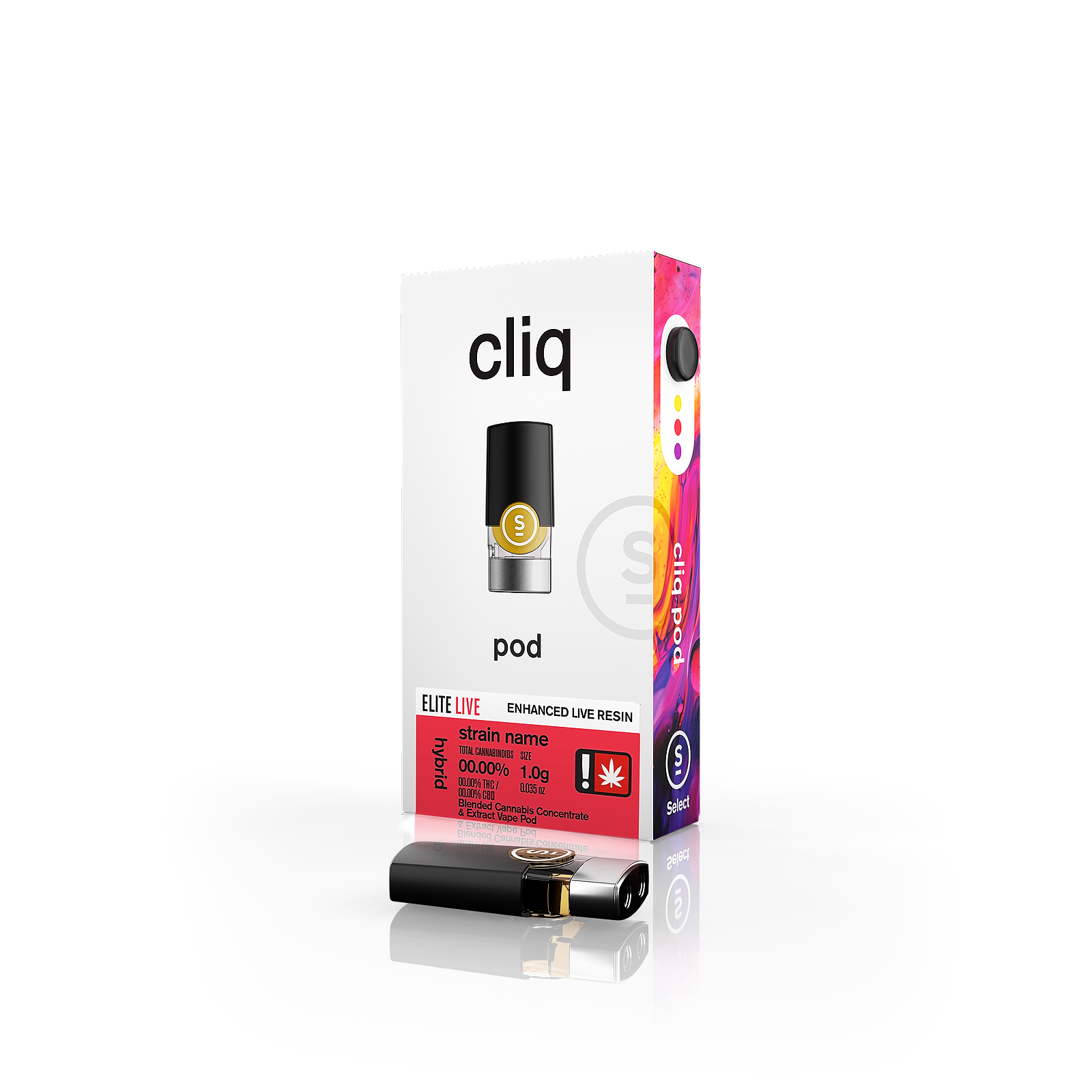 Select Oil Select Elite Live Cliq Pod 1g Mac Express Hybrid Leafly