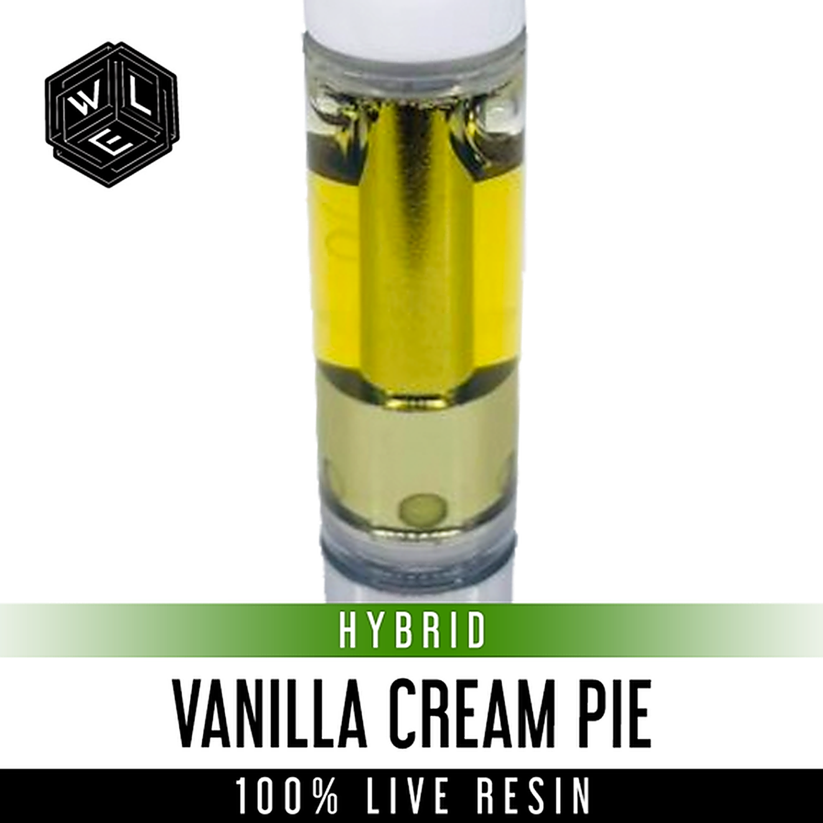 White Label Extracts: Vanilla Cream Pie 100% Live Resin Cartridge 1g |  Leafly