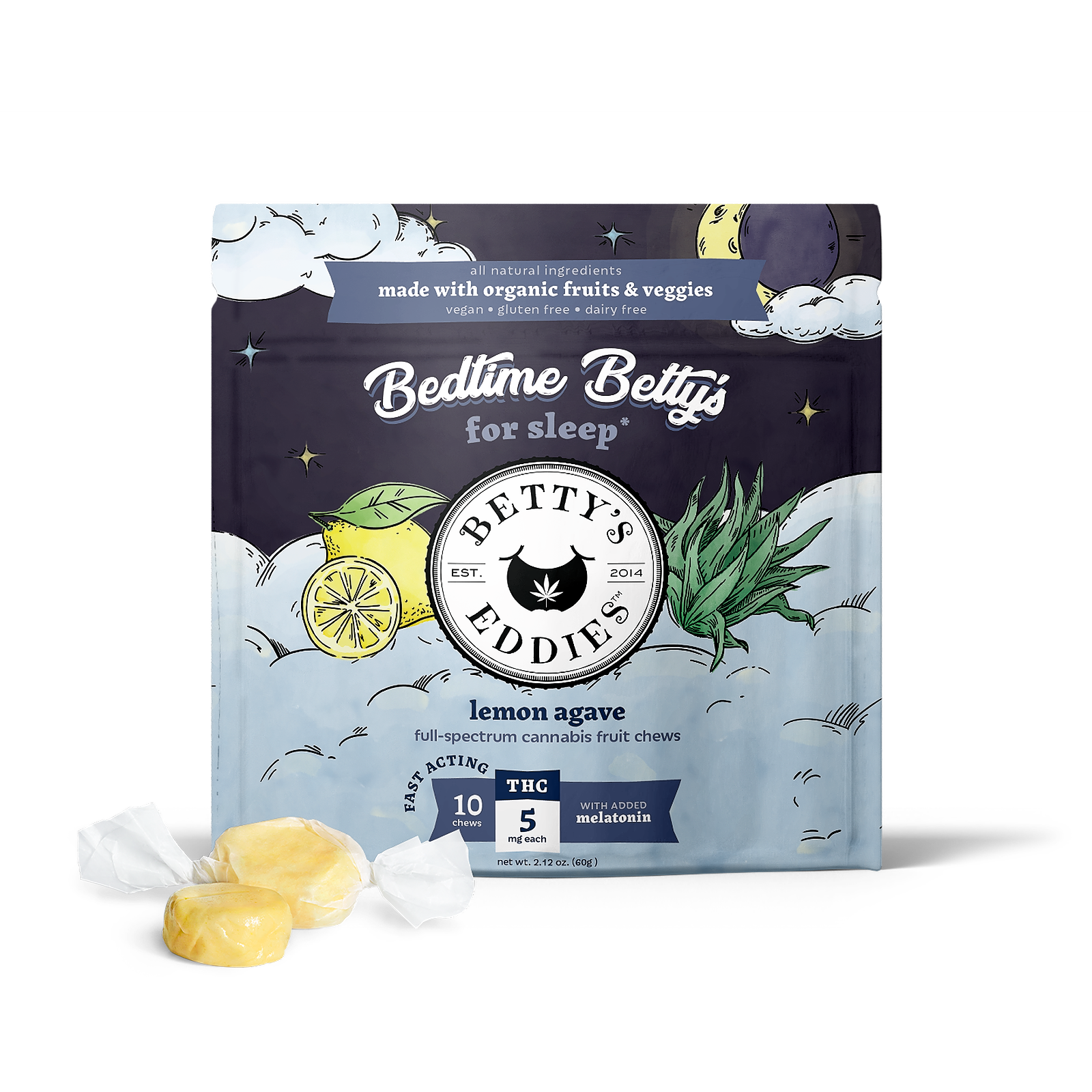 Betty s Eddies Bedtime Betty s Lemon Agave 10pk 50mg THC Leafly betty-s-eddies-bedtime-betty-s-lemon-agave-10pk-50mg-thc-leafly