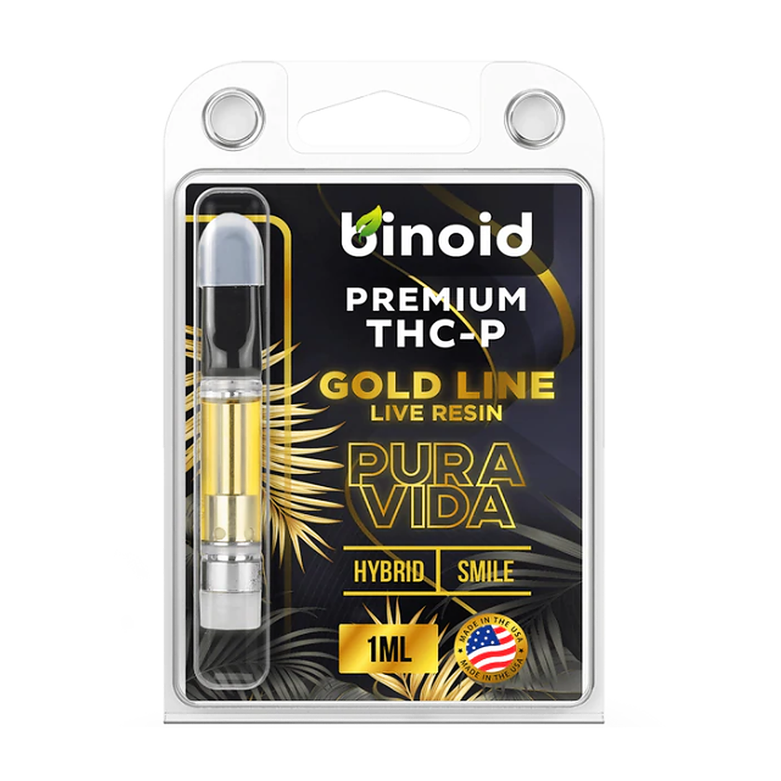 Binoid: THC-P Live Resin Vape Cartridge - Pura Vida | Leafly