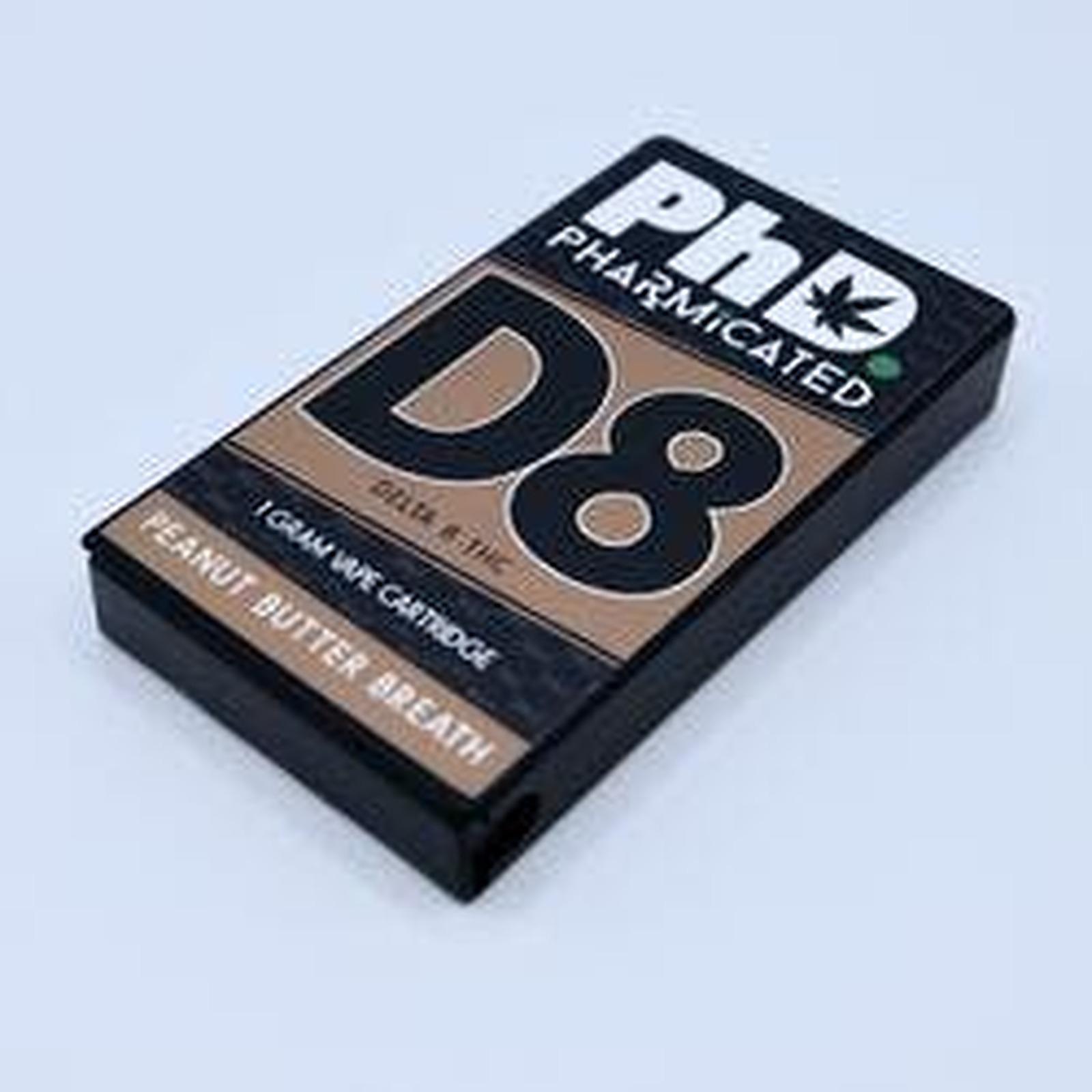 Pharmicated PhD Peanut Butter Breath Delta 8 Vape Cart Leafly