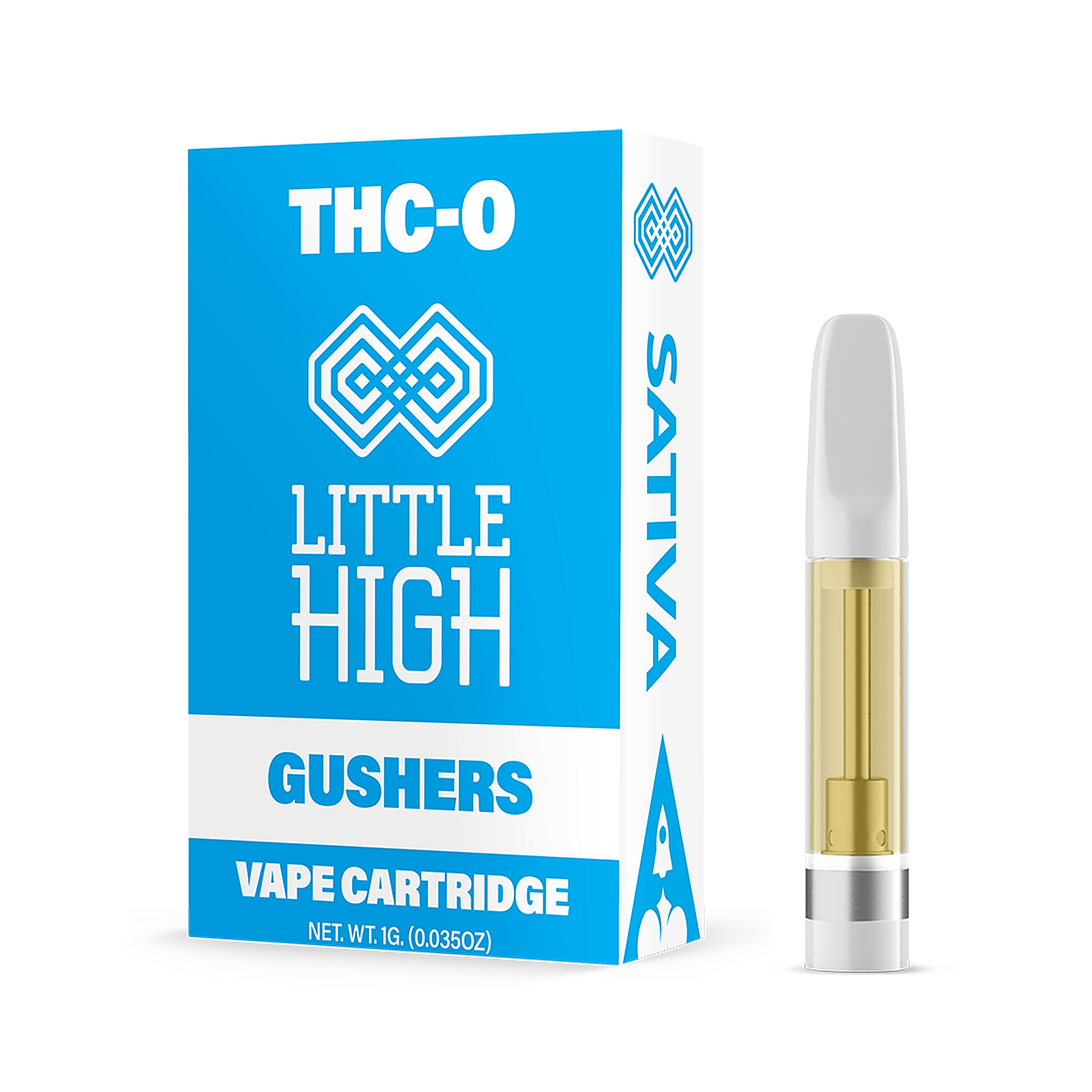 Little High Little High THCO Sativa Gushers 1 Gram Cart Leafly
