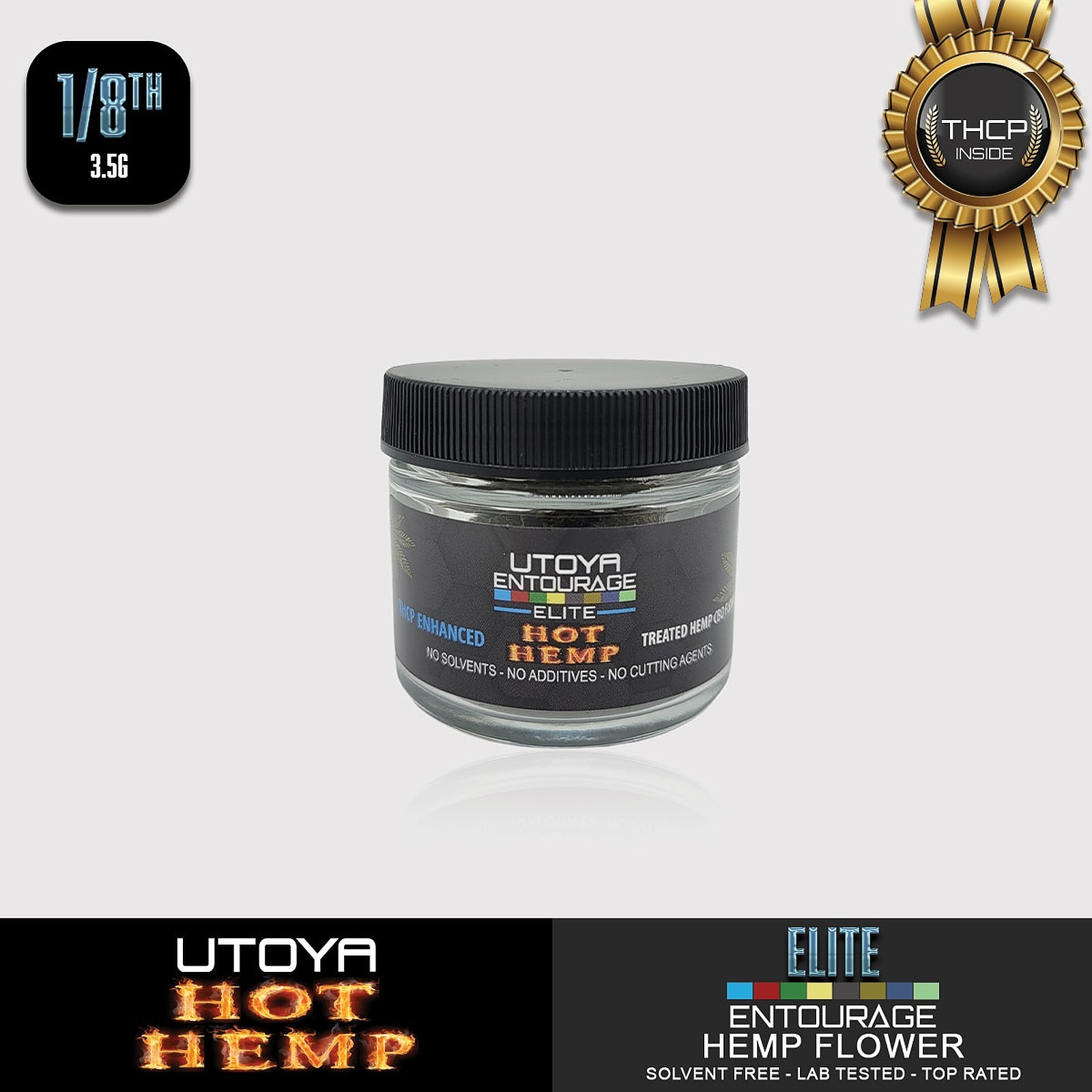 Utoya Entourage Indica Elite Fruit Loops with THCP Leafly