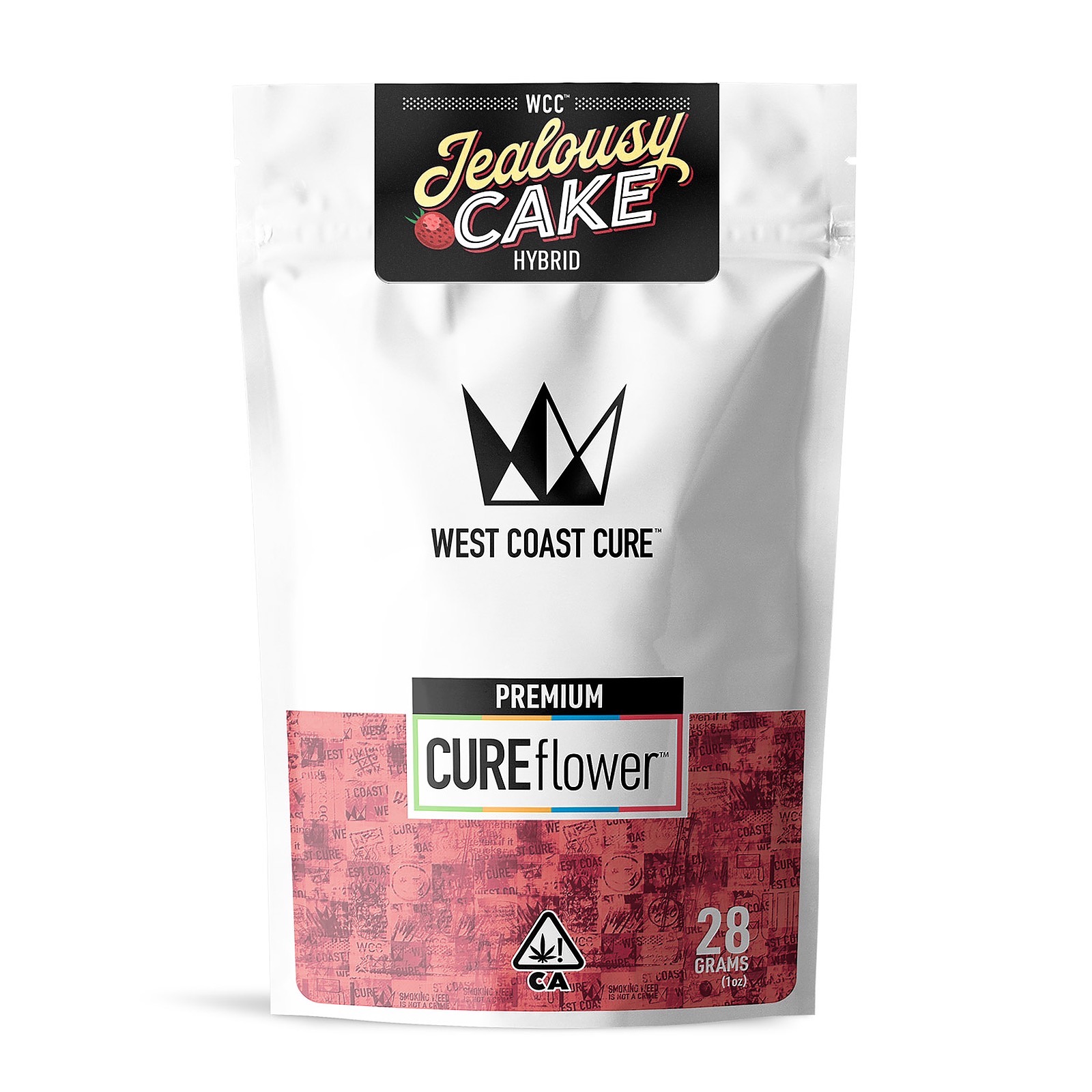 West Coast Cure Jealousy Cake 28g Premium Flower Leafly