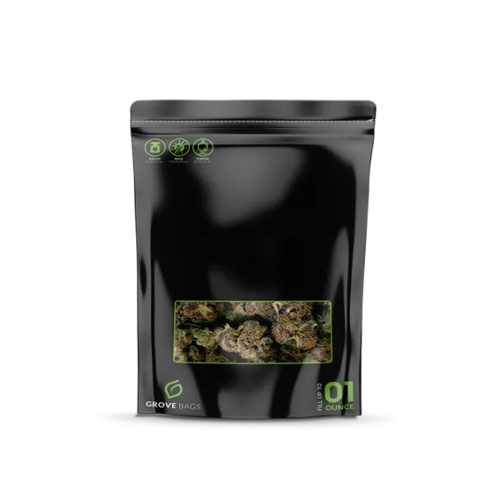 Grove Bags TerpLoc® Windowed Pouches Leafly