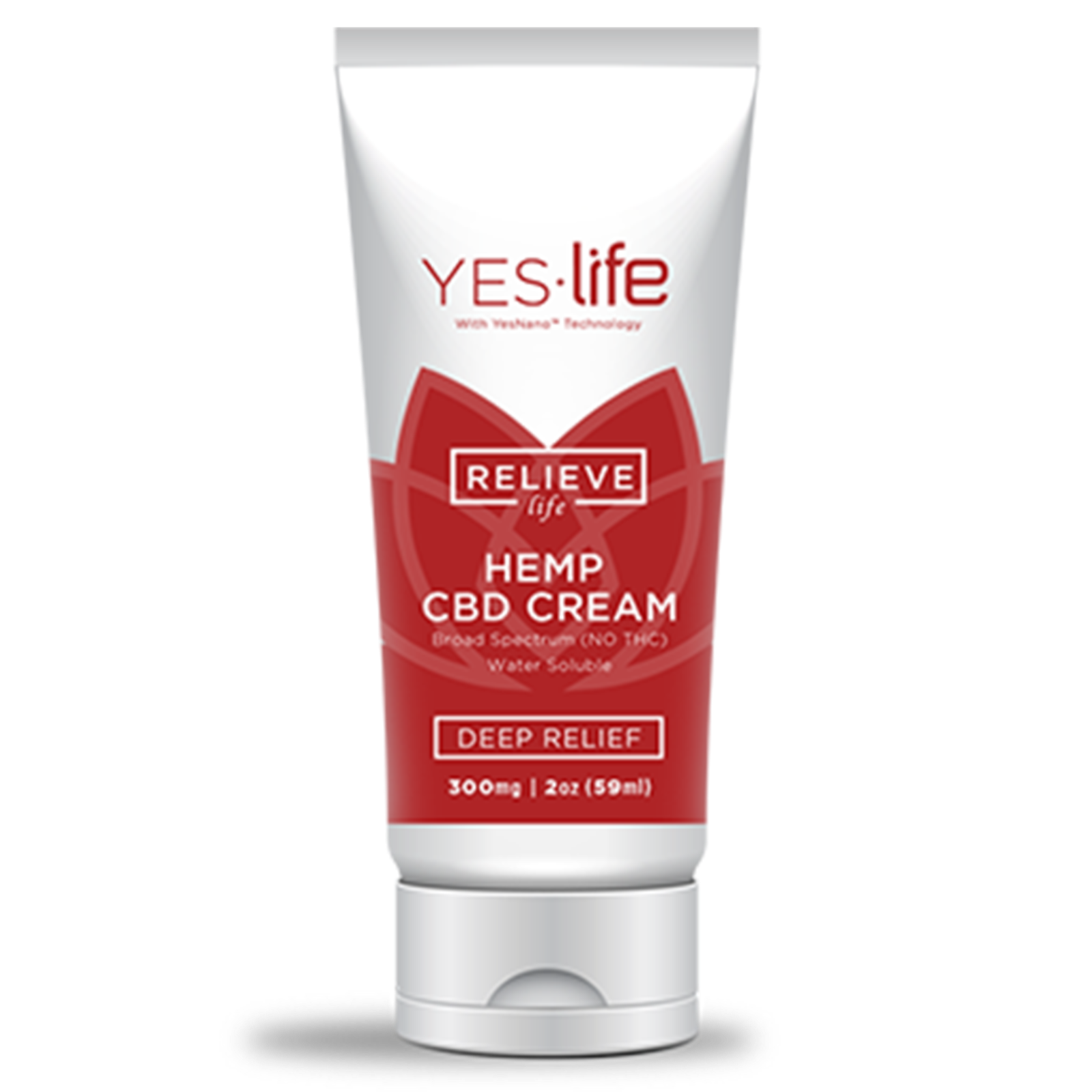 Yes.Life: 300mg Relieve Life Hemp CBD Cream 2oz | Leafly