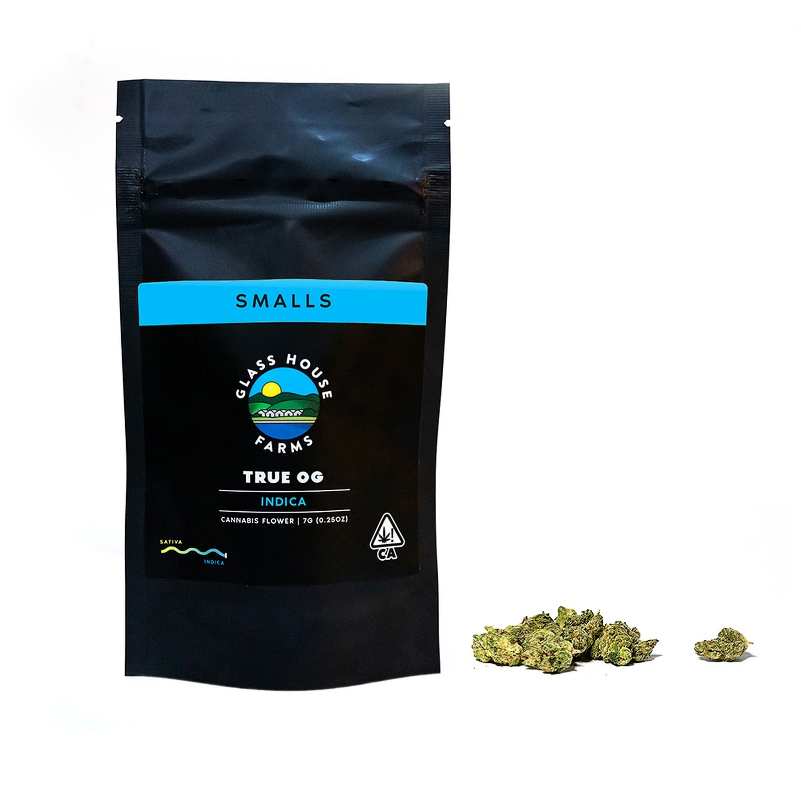 Glass House Farms True OG [7g Smalls] Leafly
