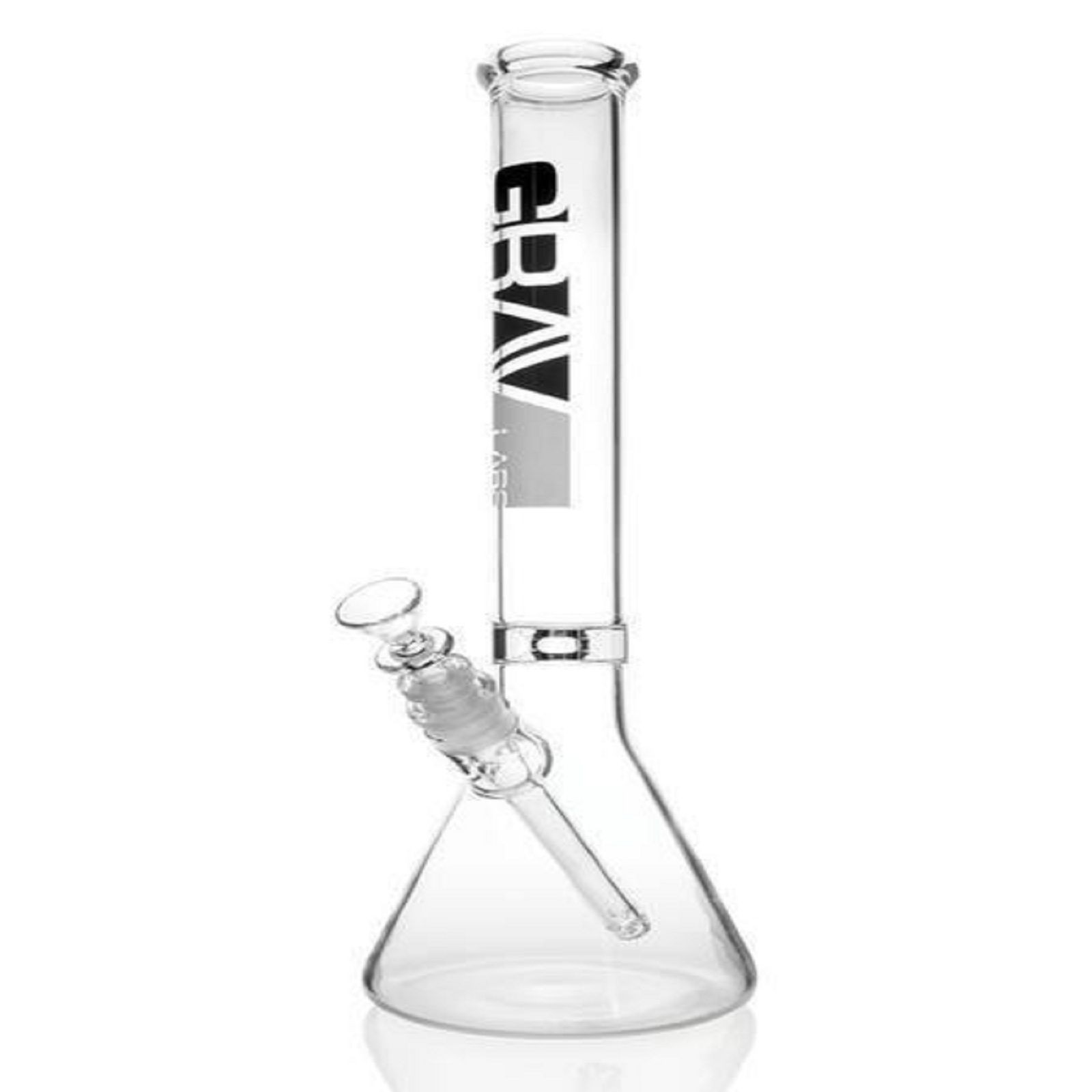 Stash Lab Technologies 16" Beaker Water Pipe Clear Leafly