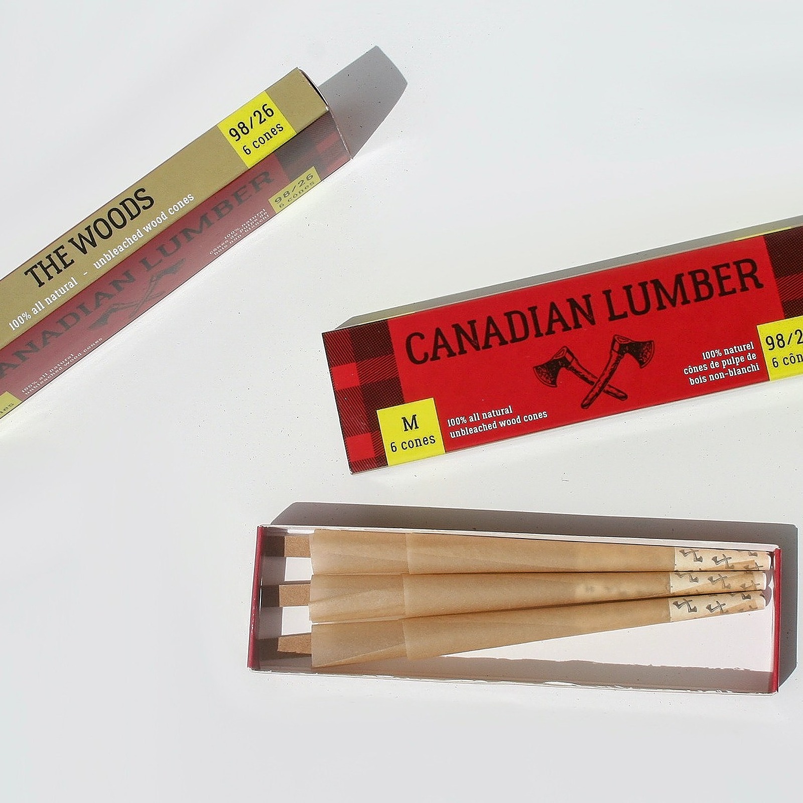 Canadian Lumber Ltd.: The Woods - 6 x 6 All Natural Pre-rolled Cones ...